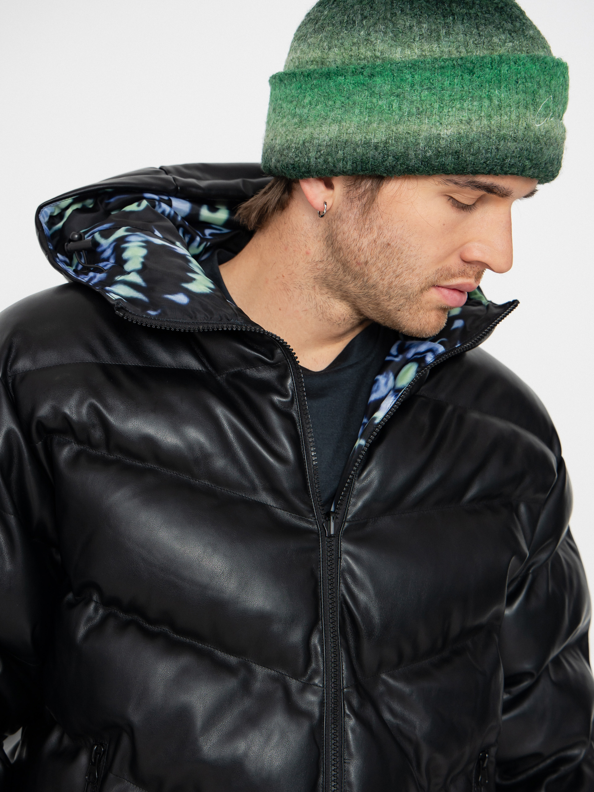 Куртка Wasted Paris Skull Puffer (black)