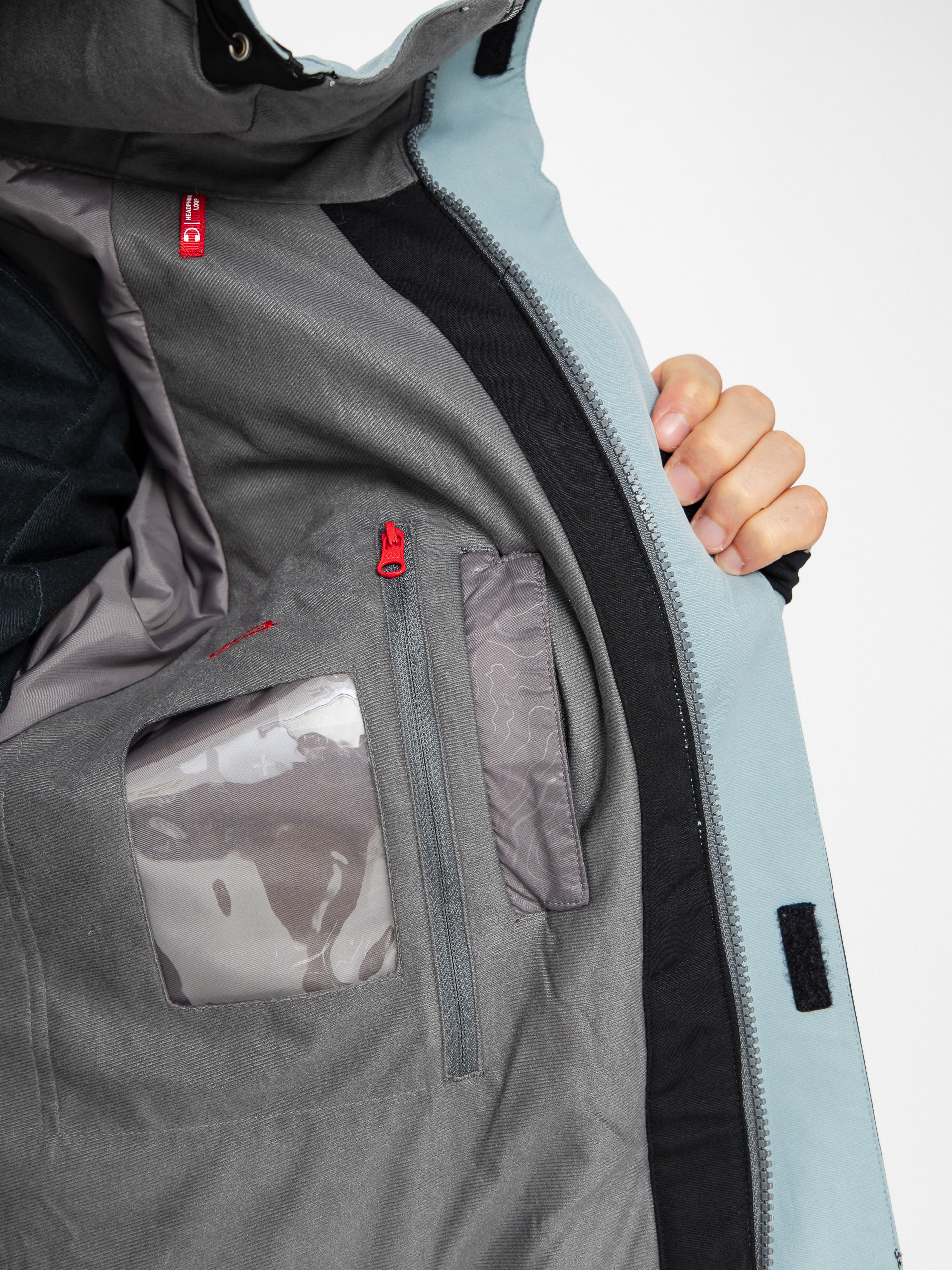 Чоловіча Сноубордична куртка 686 Geo Insulated (dusty marine colorblock)