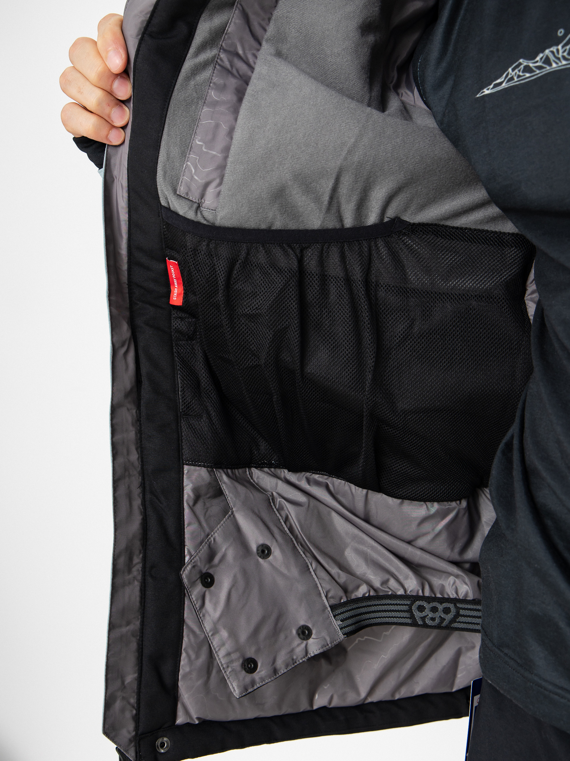 Чоловіча Сноубордична куртка 686 Geo Insulated (dusty marine colorblock)