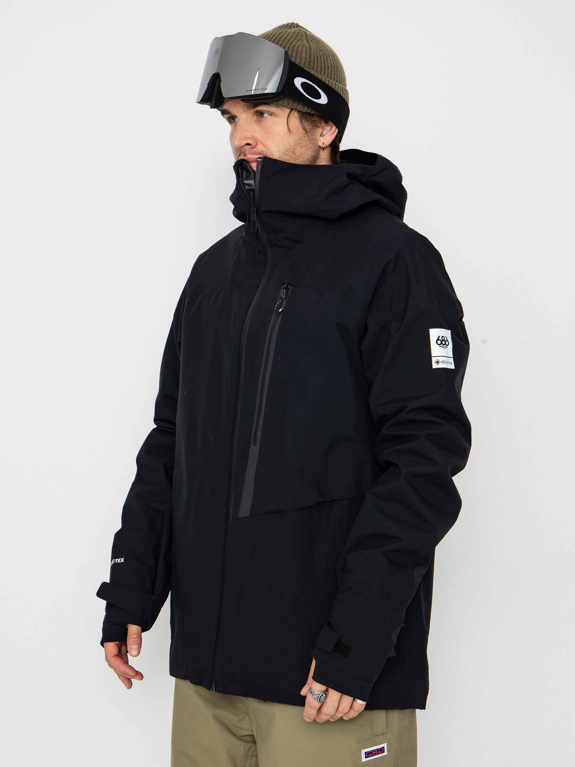Чоловіча Сноубордична куртка 686 Gore-TeX GT Thermagraph (black)