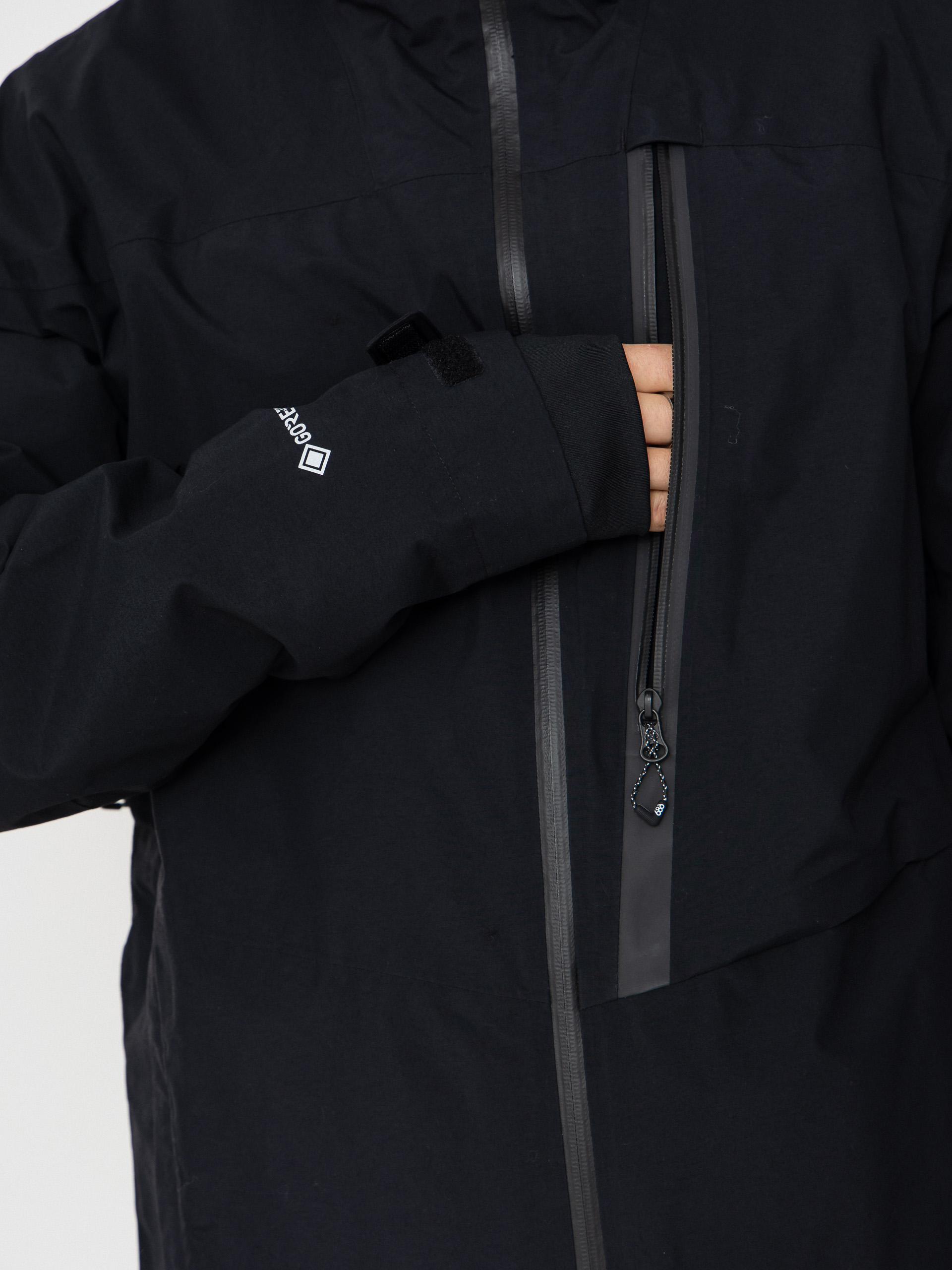 Чоловіча Сноубордична куртка 686 Gore-TeX GT Thermagraph (black)
