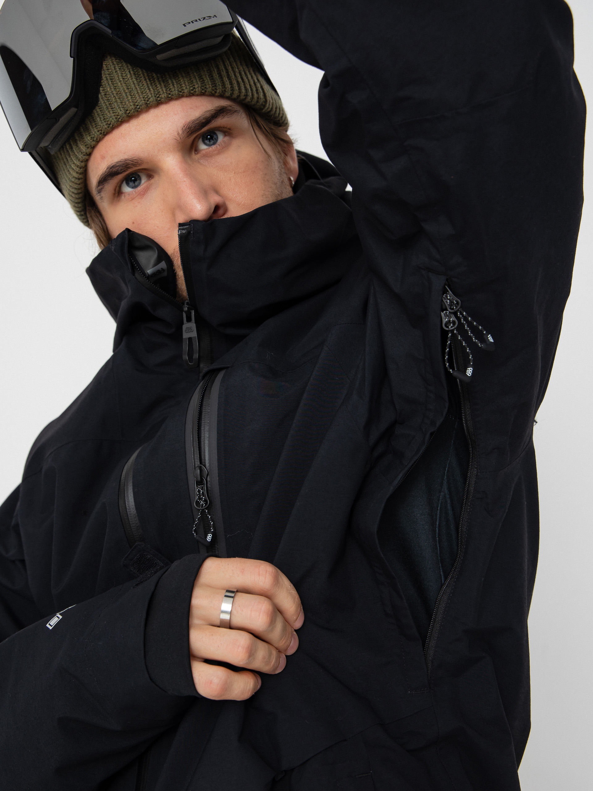 Чоловіча Сноубордична куртка 686 Gore-TeX GT Thermagraph (black)
