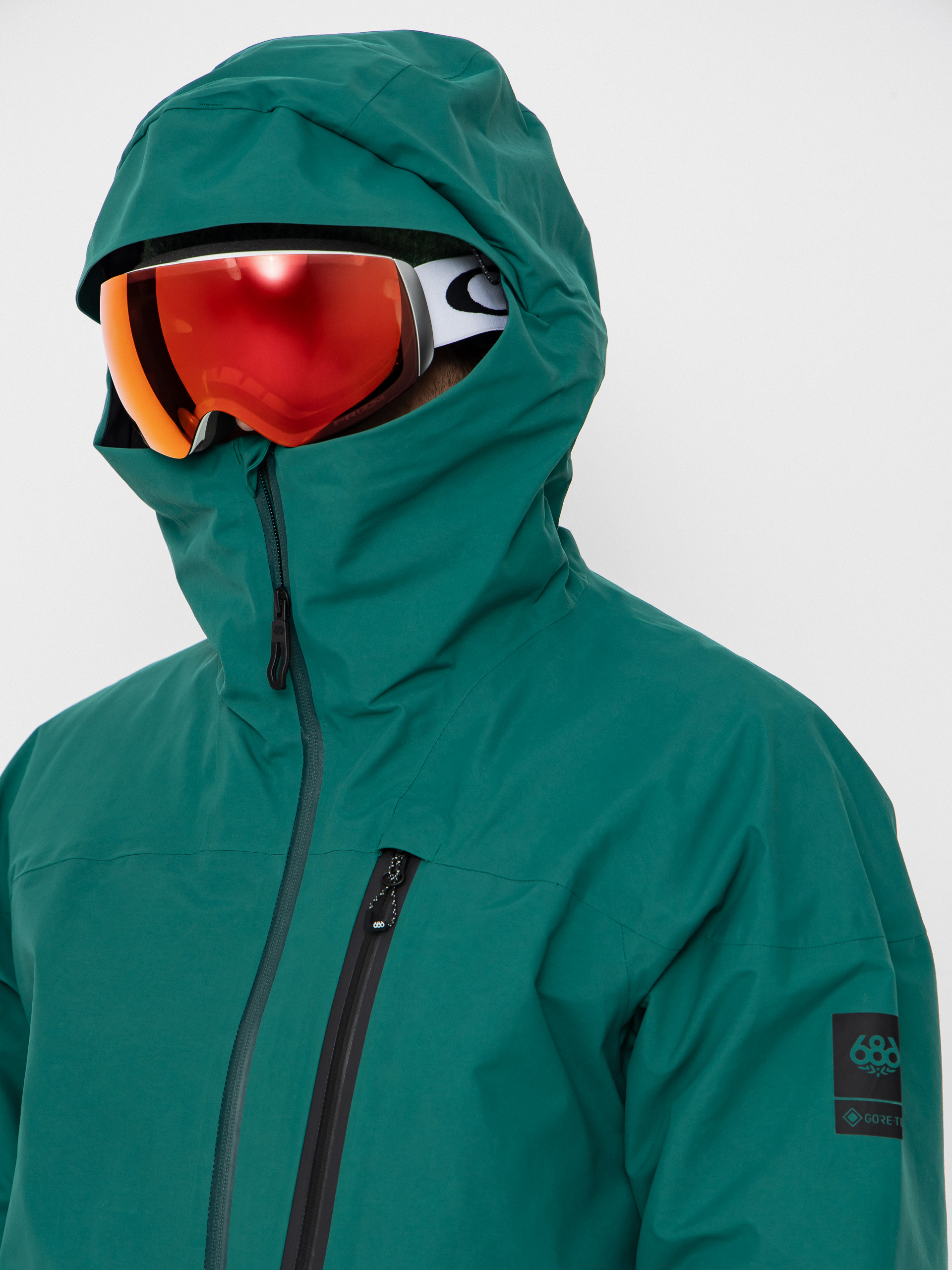 Чоловіча Сноубордична куртка 686 Gore-TeX GT Thermagraph (emerald green)