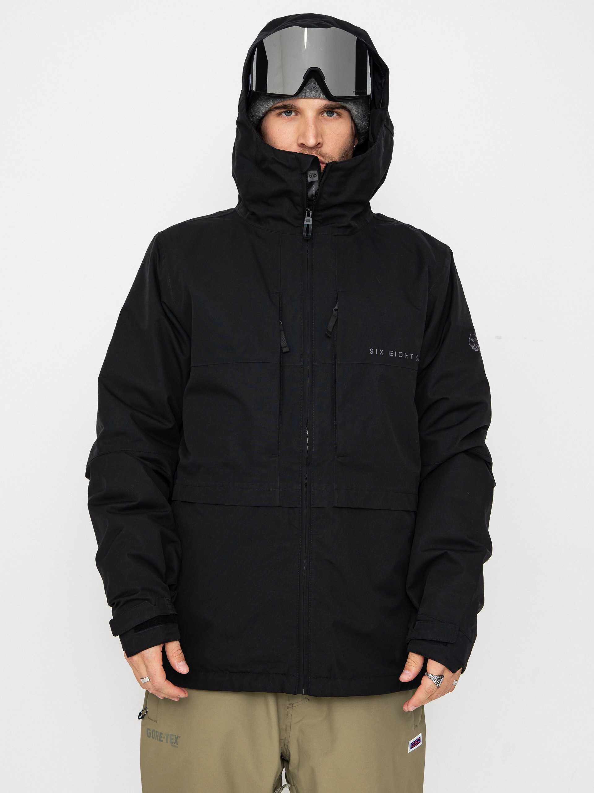 Чоловіча Сноубордична куртка 686 Smarty 3 In 1 Form (black)