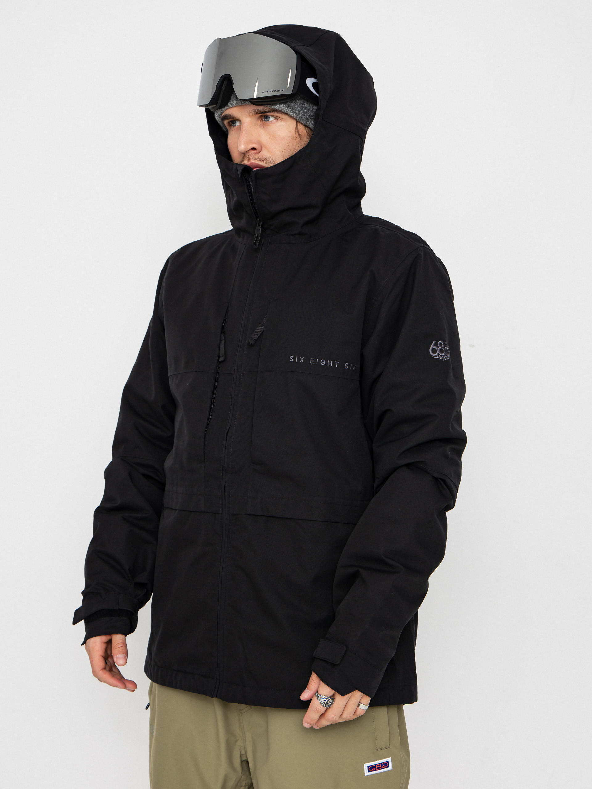 Чоловіча Сноубордична куртка 686 Smarty 3 In 1 Form (black)