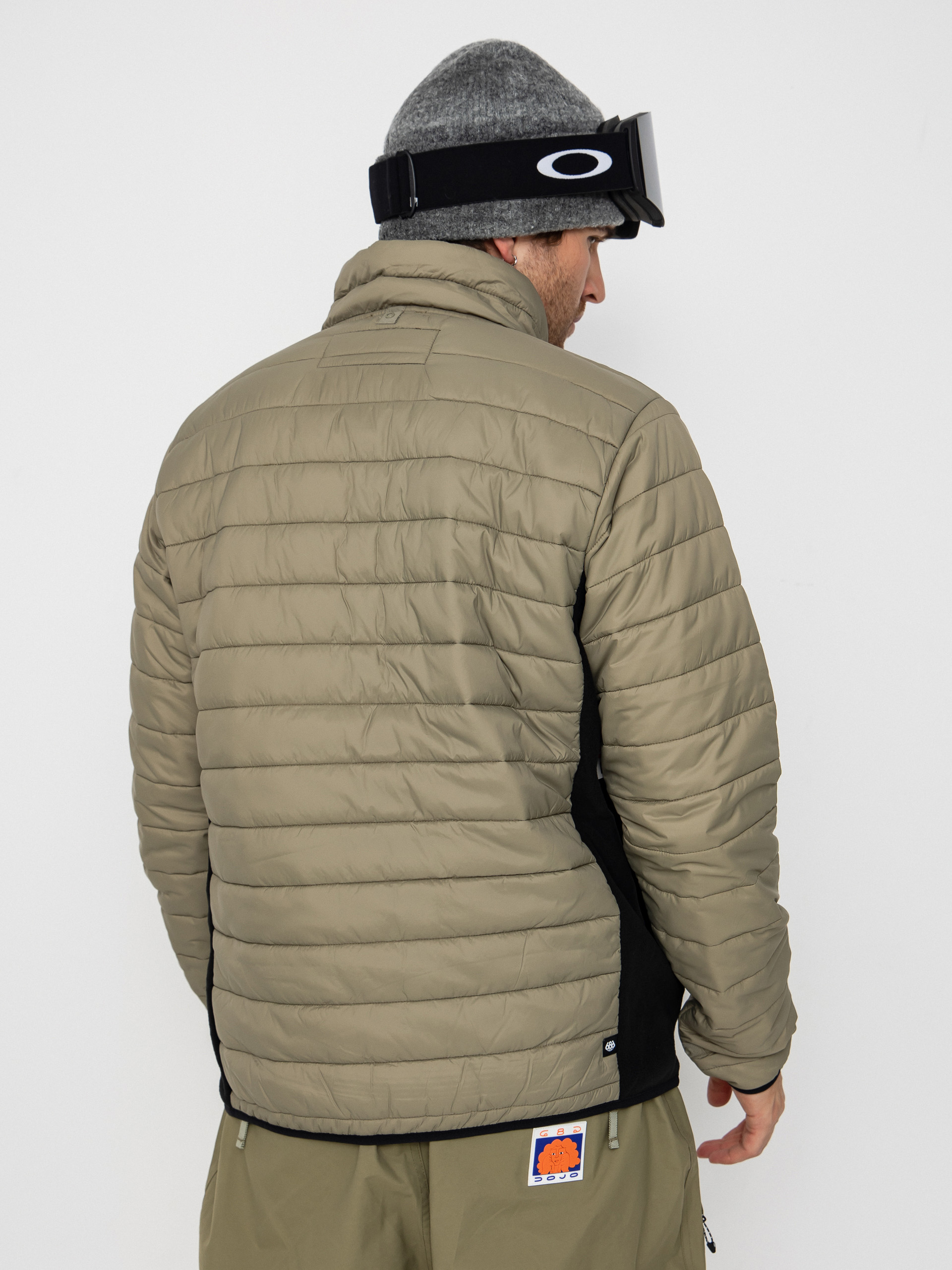 Чоловіча Сноубордична куртка 686 Smarty 3 In 1 Form (sage colorblock)