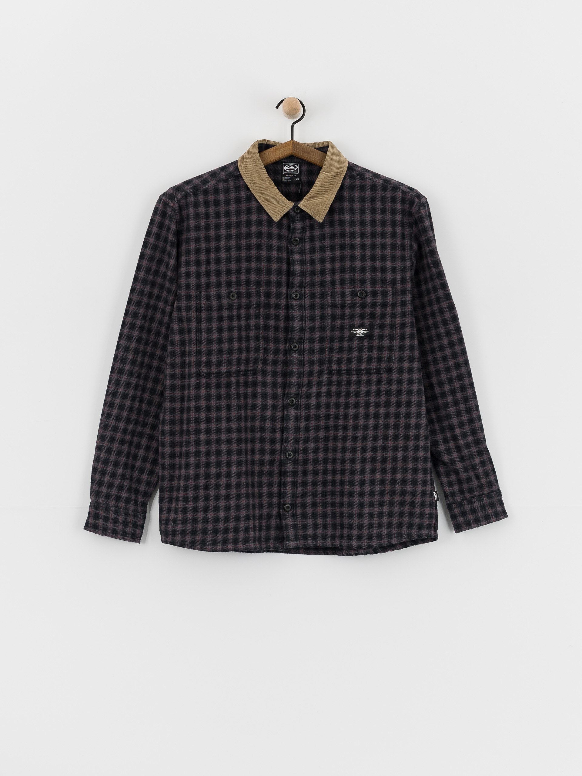 Сорочка Quiksilver Mercury Sandstrokes (sand strokes black)