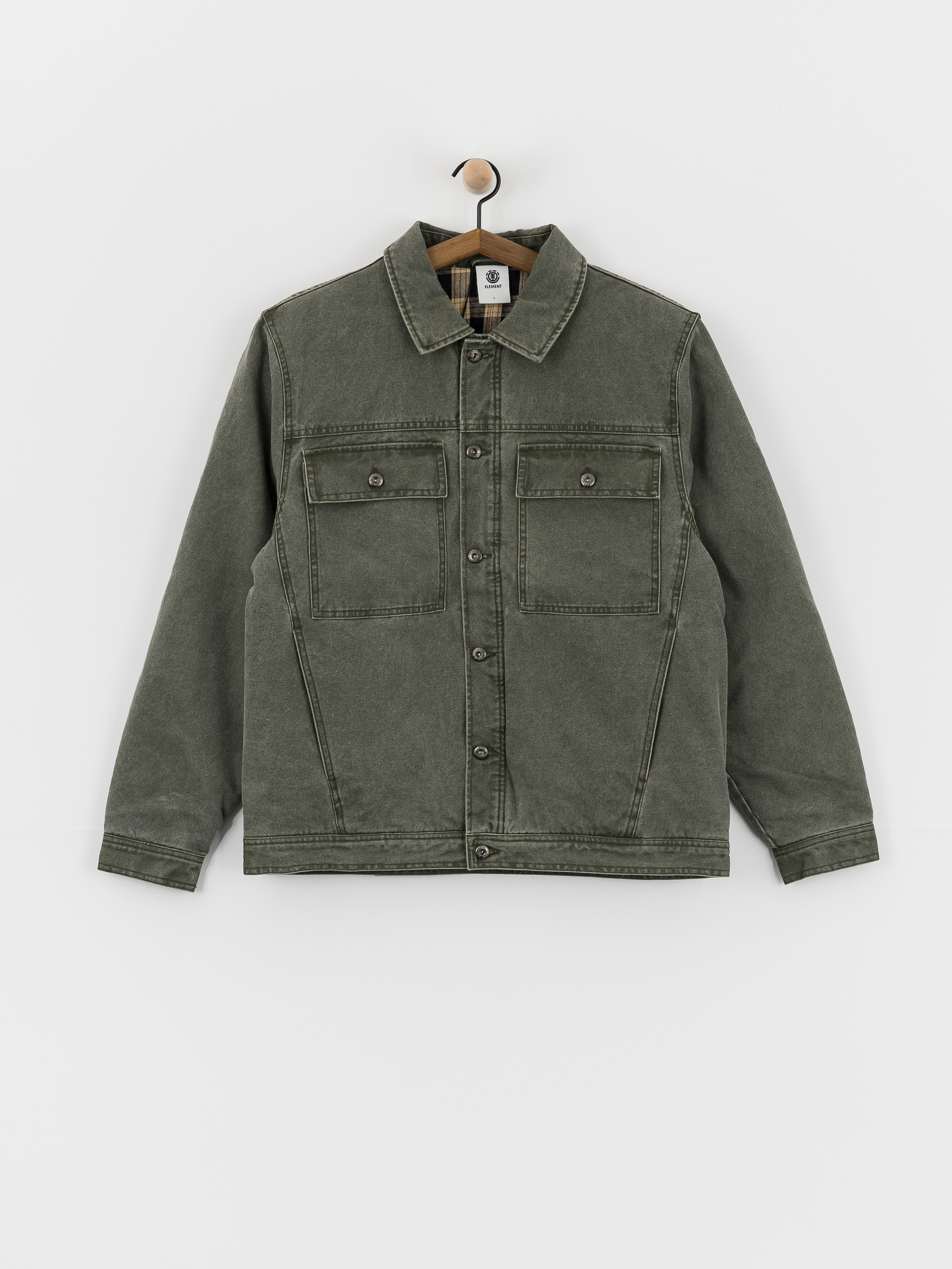 Куртка Carhartt WIP Windbreaker Pullover - зелений (office green