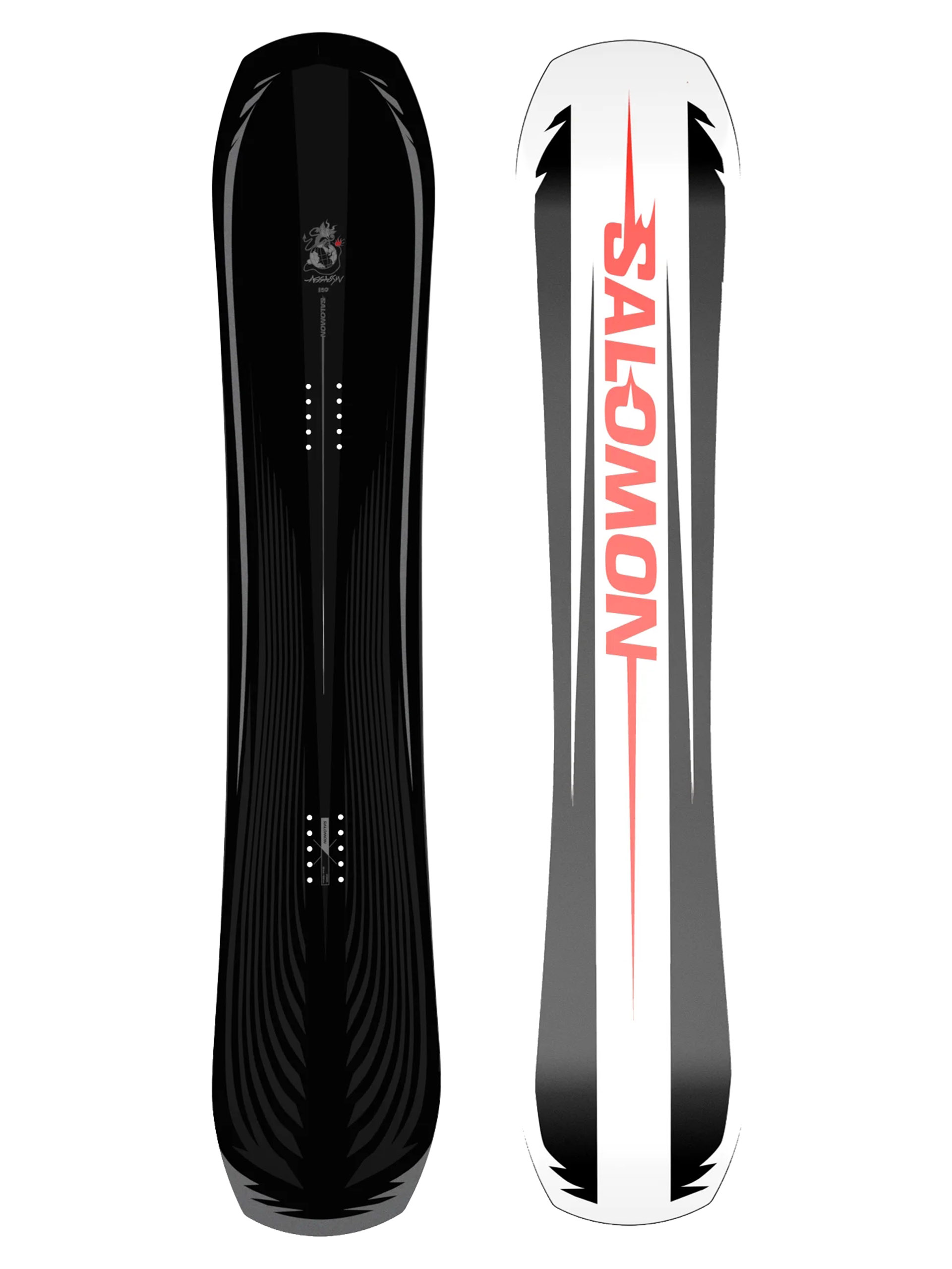 Чоловічий Сноуборд Salomon Assassin Pro (white/black/red)