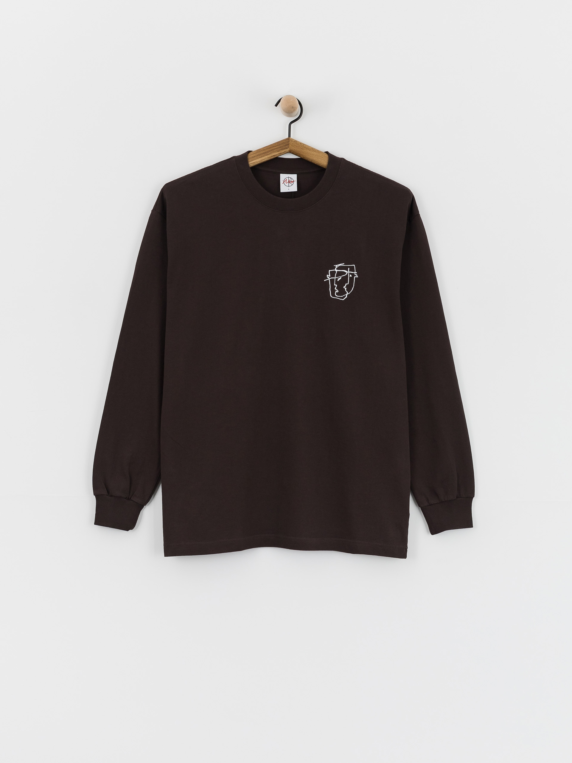 Лонгслів Polar Skate Tied Up (washed chocolate)