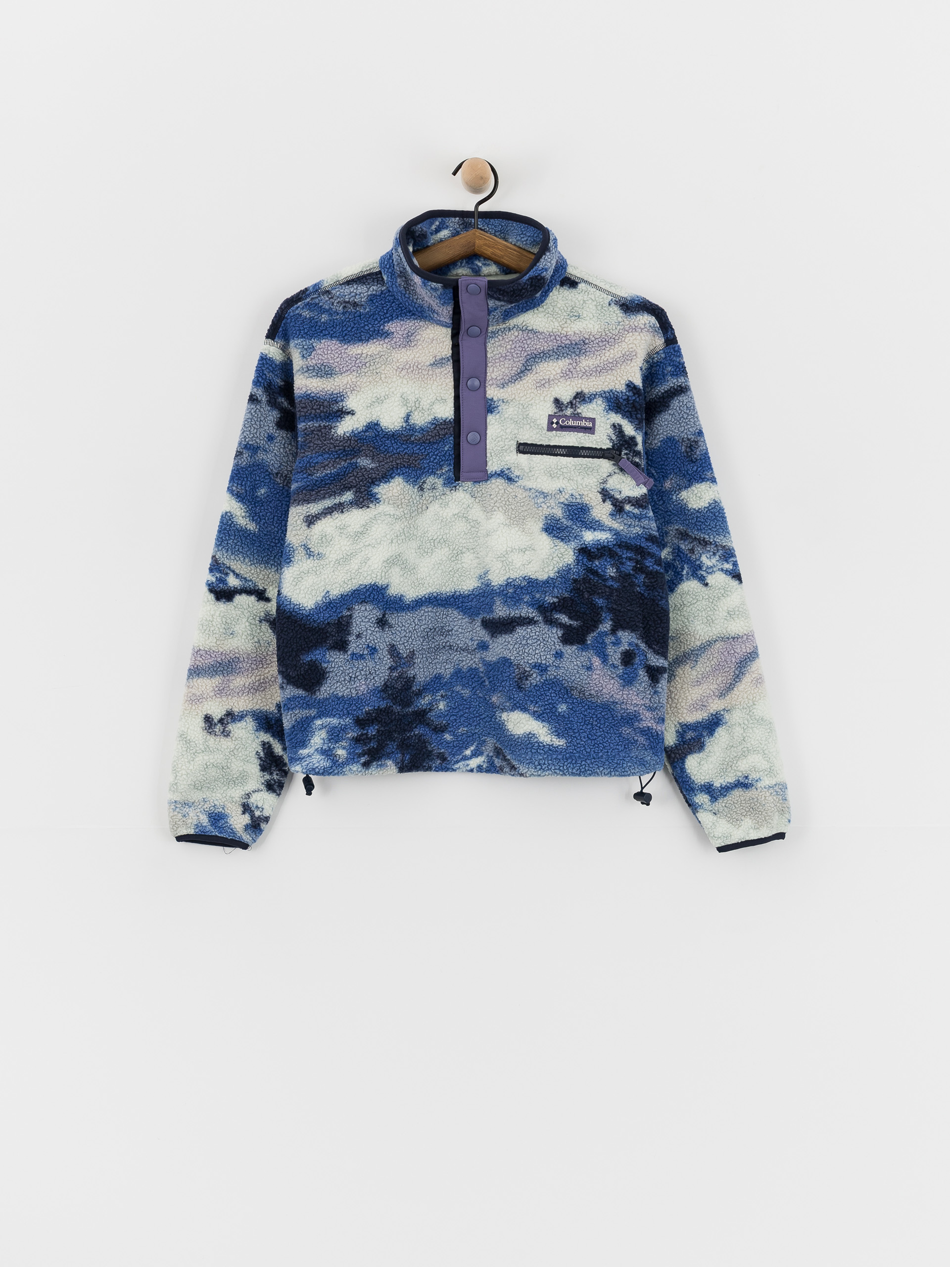 u0424u043bu0456u0441u043eu0432u0438u0439 u0441u0432u0435u0442u0440 Columbia Helvetia II Printed Cropped Half Snap Wmn (nocturnal/dreaming)