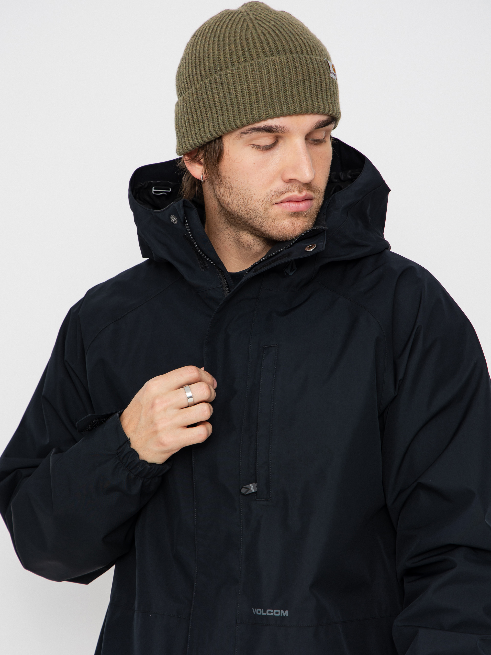 Чоловіча Сноубордична куртка Volcom Dua Gore Tex (black)