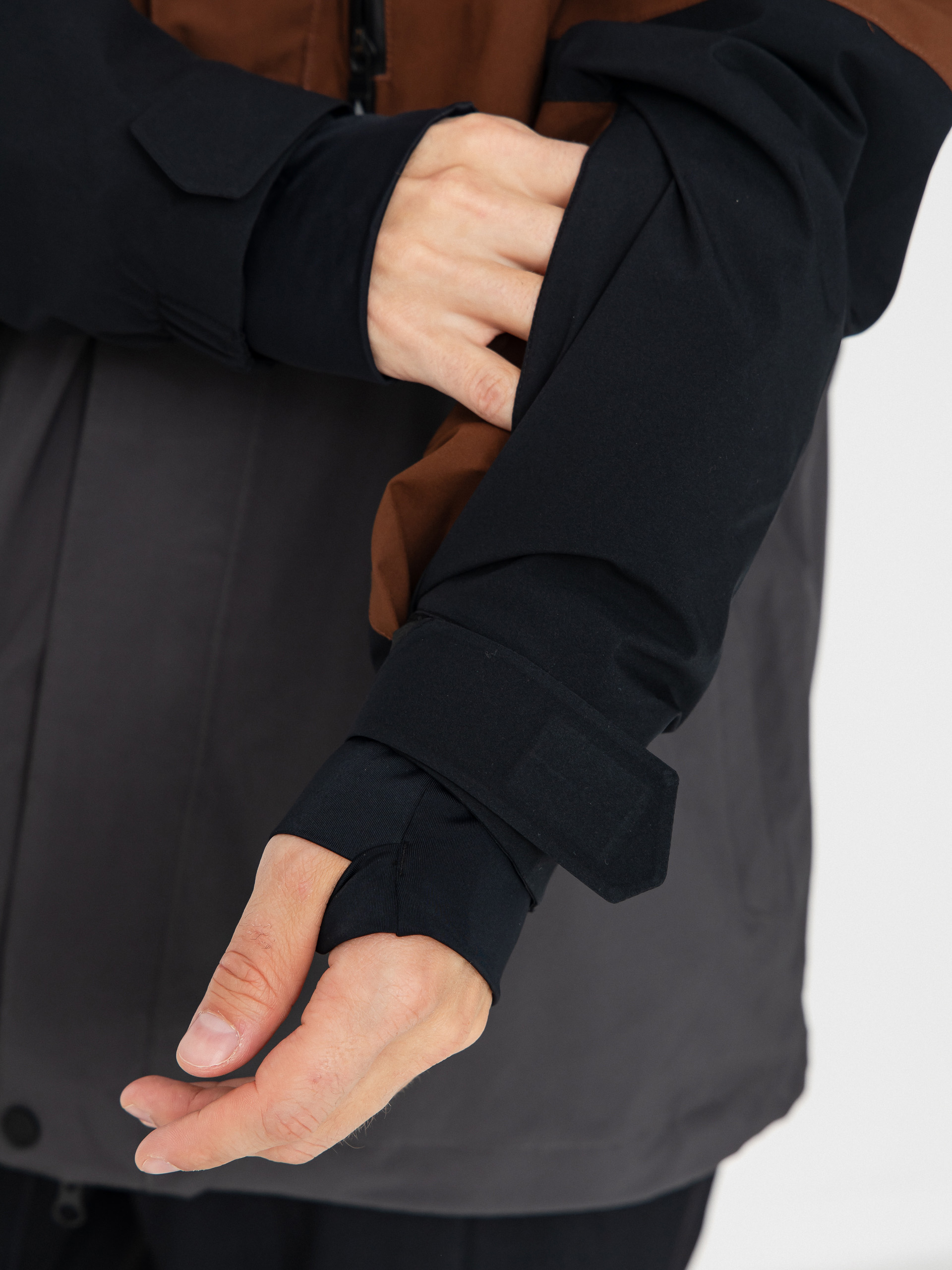 Чоловіча Сноубордична куртка Volcom Rnge Stretch 30K (brown)