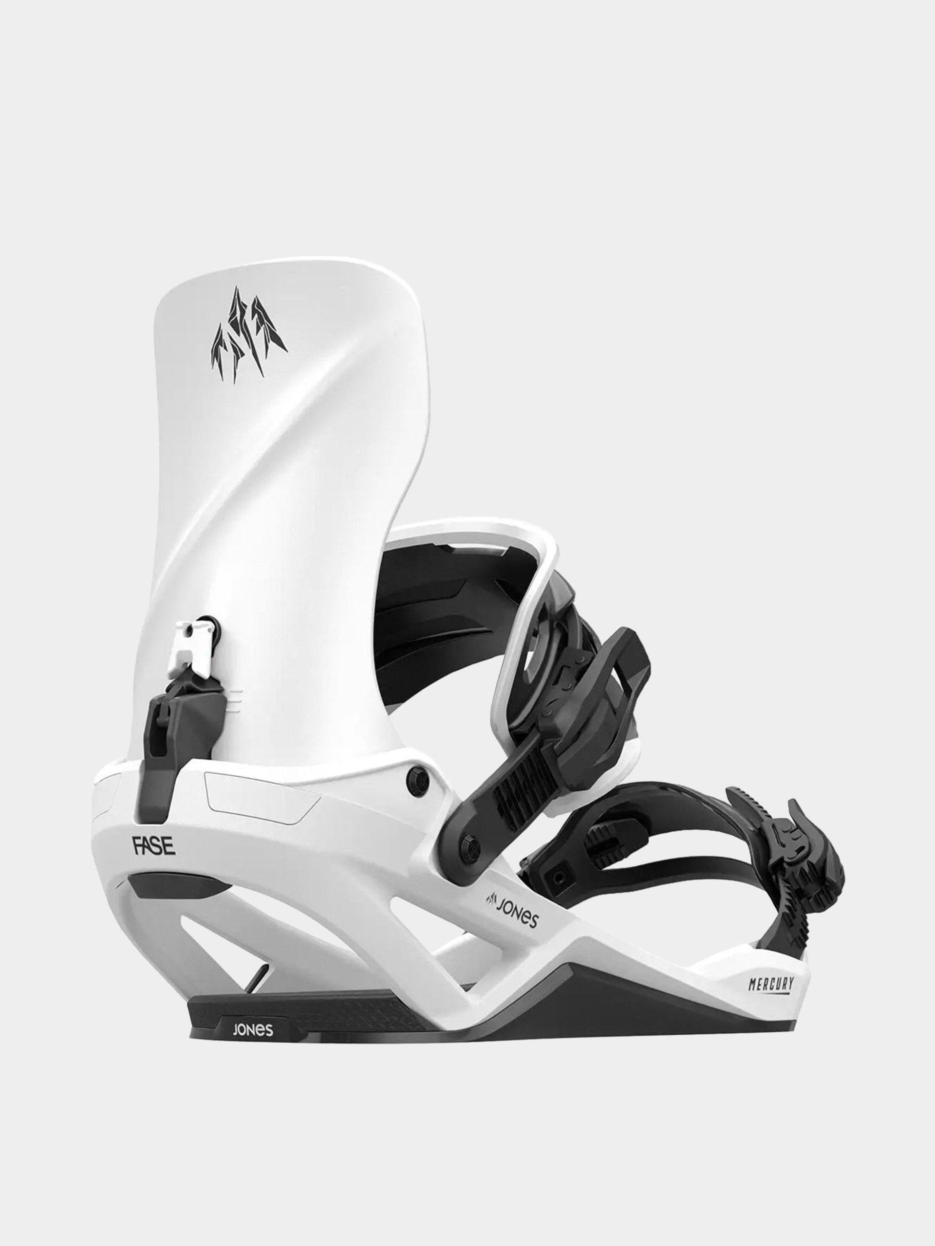 Сноубордичні кріплення Jones Snowboards Mercury Fase (cloud white)