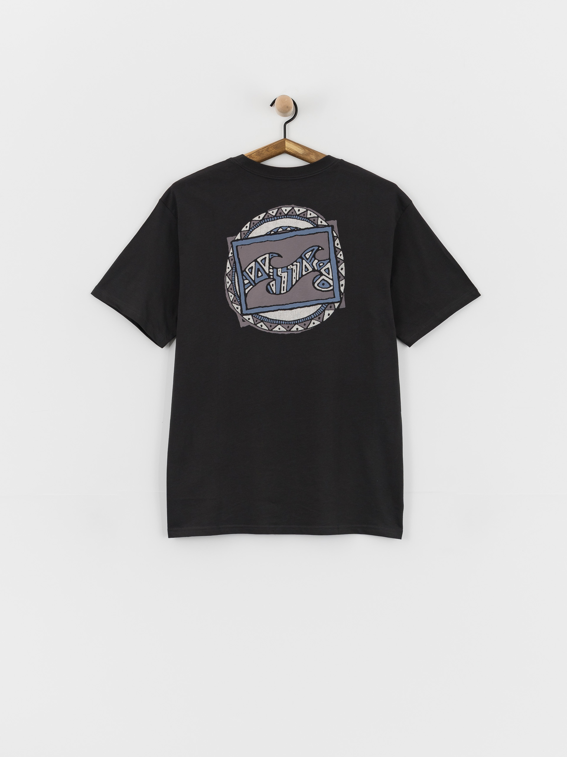 Футболка Billabong Crayon Wave (washed black)