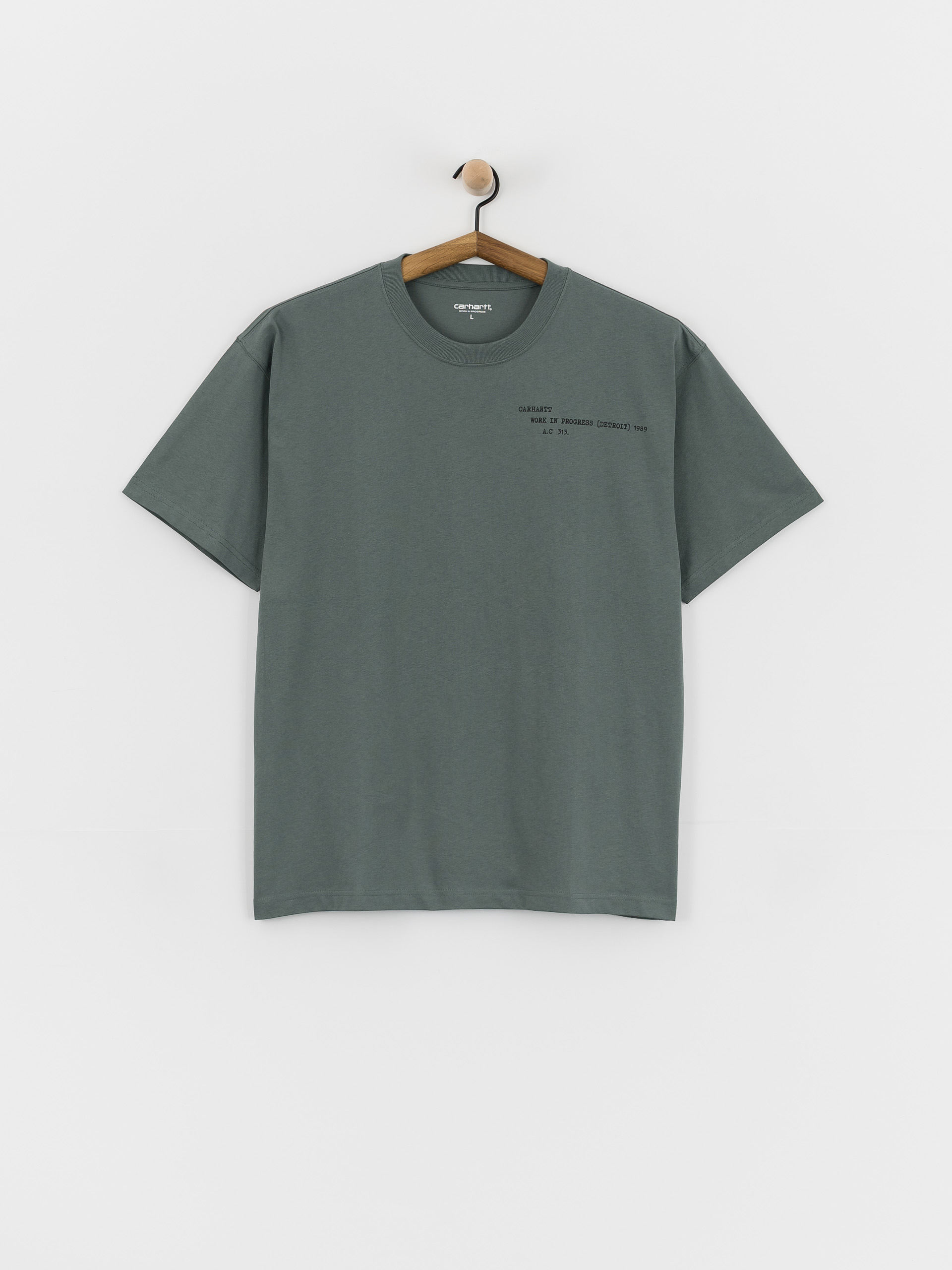 Футболка Carhartt WIP Punched (velvet green)