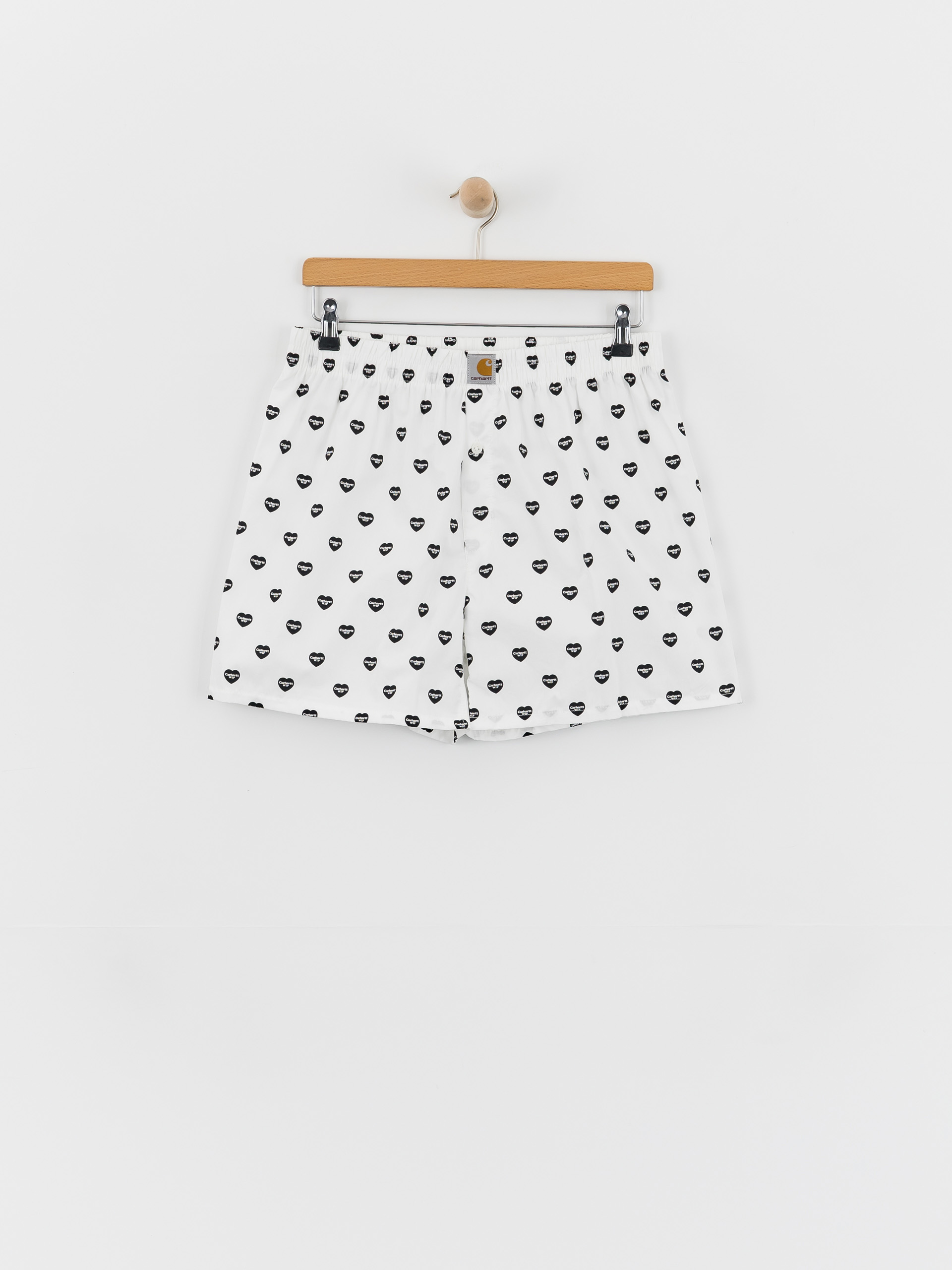 Білизна Carhartt WIP Cotton Boxer (heart print/white/black)
