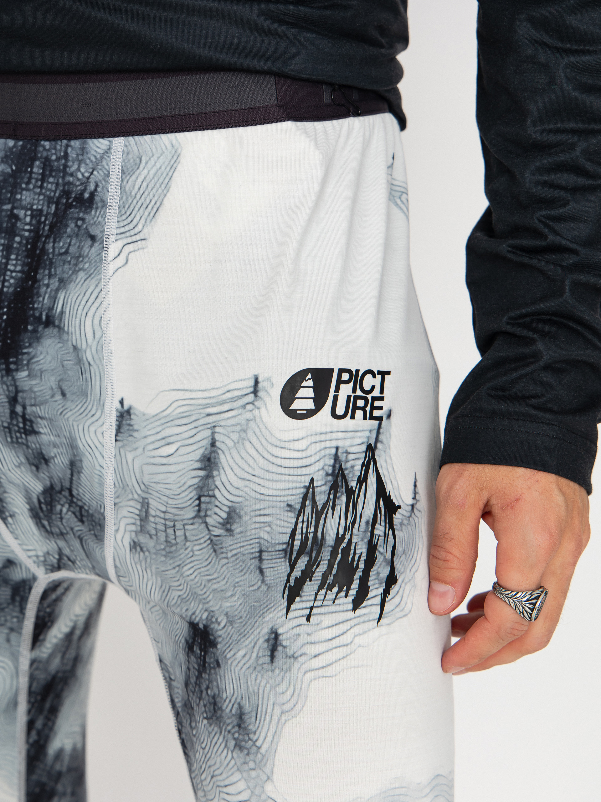 Чоловічі Термолегінси Picture Lhotse Printed (snowy pine print)