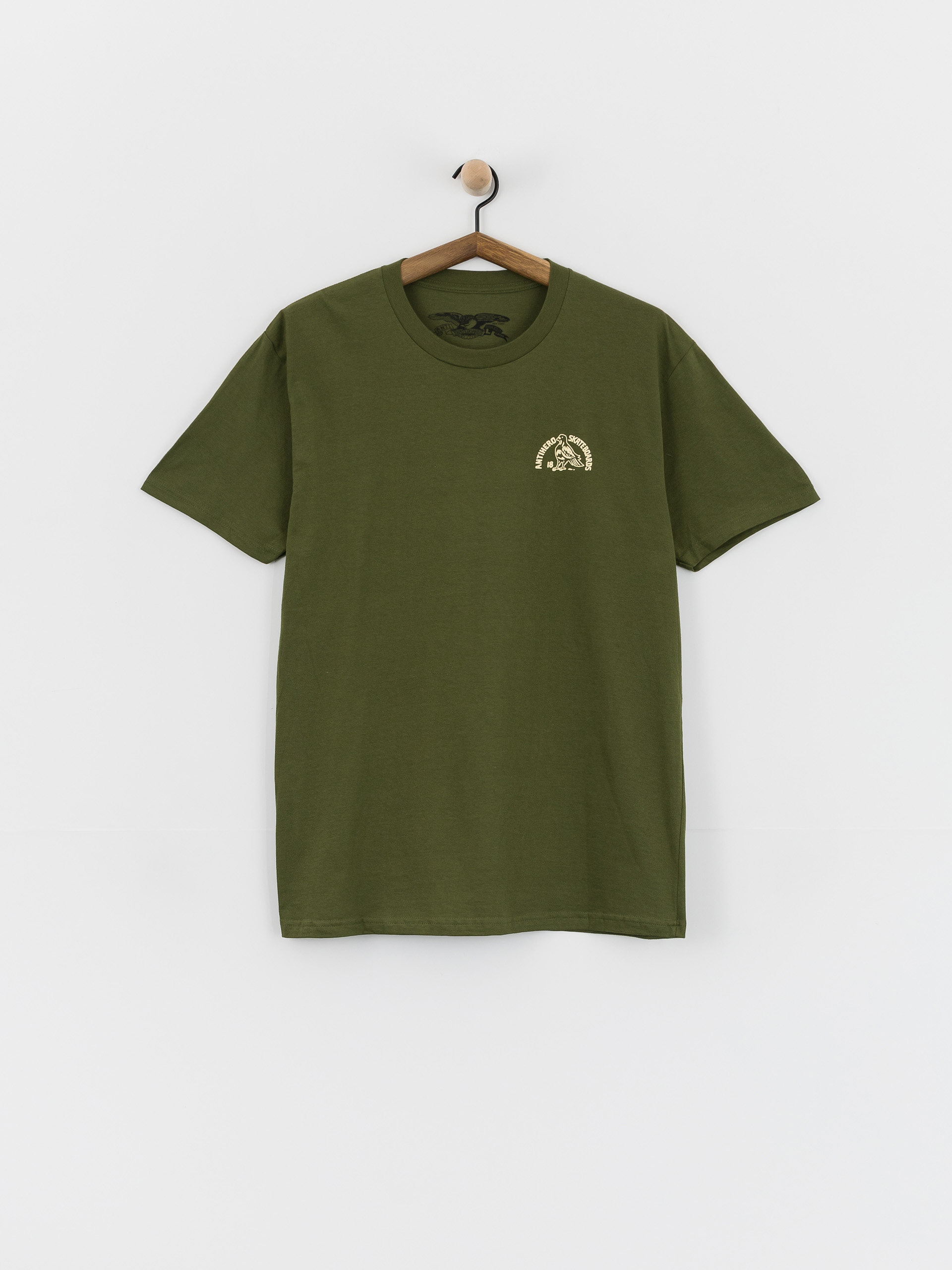 Футболка Antihero Clubhouse (olive w/cream prints)
