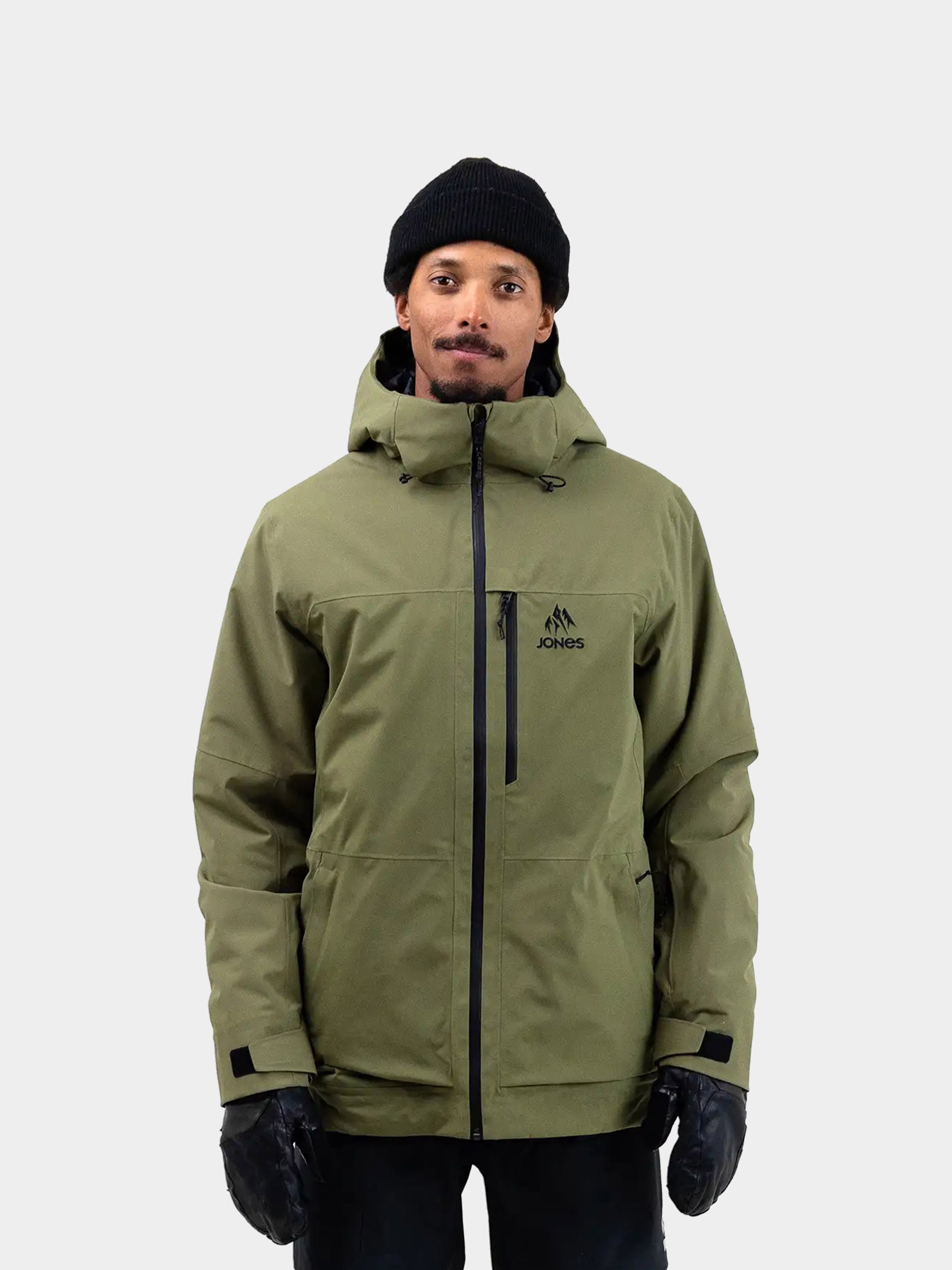 Чоловіча Сноубордична куртка Jones Snowboards Mtn Surf Rec (moss green)