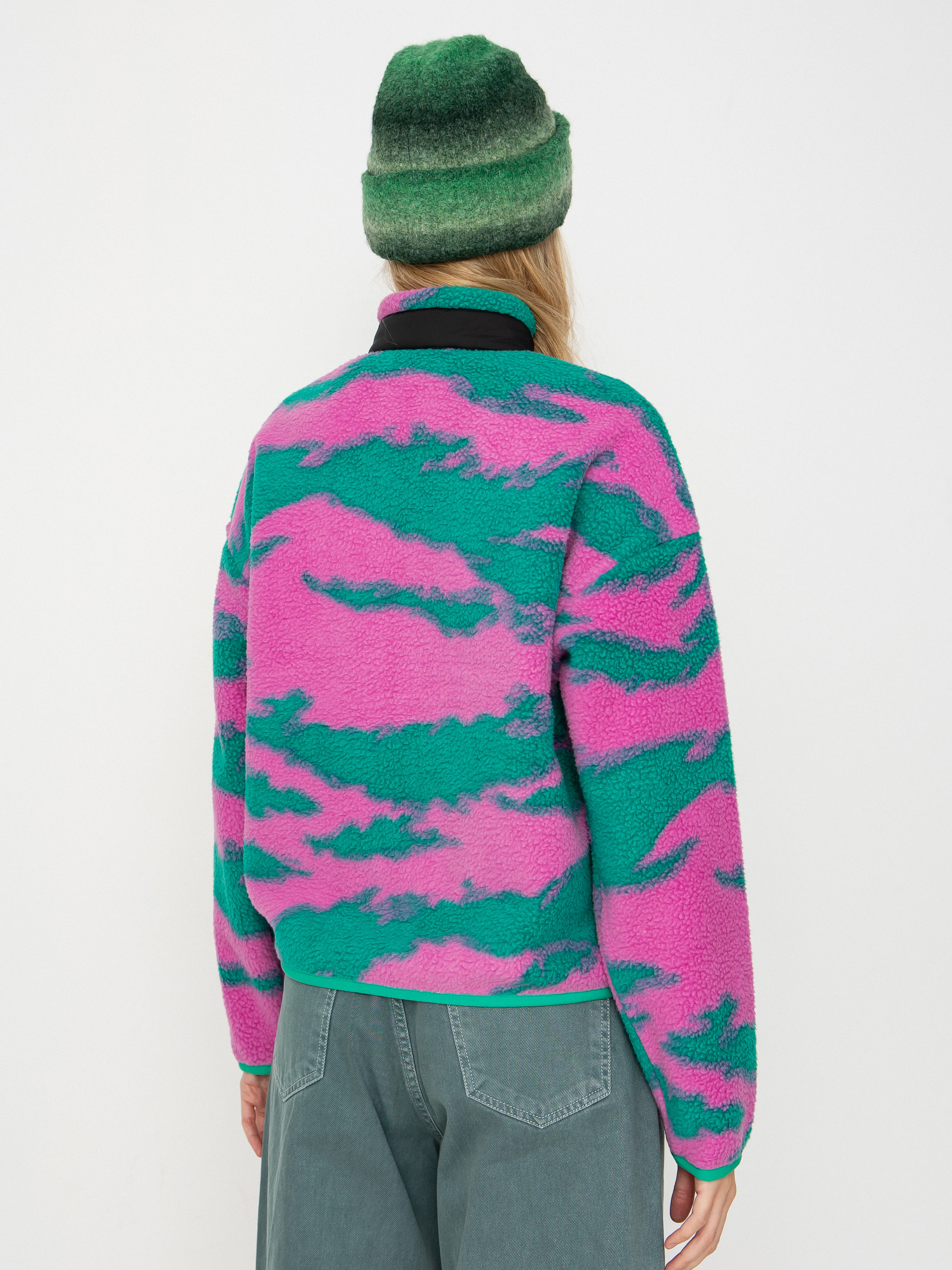 Жіночий Флісовий светр Picture Zelkova Printed 1/4 Zip (retro bliss print)