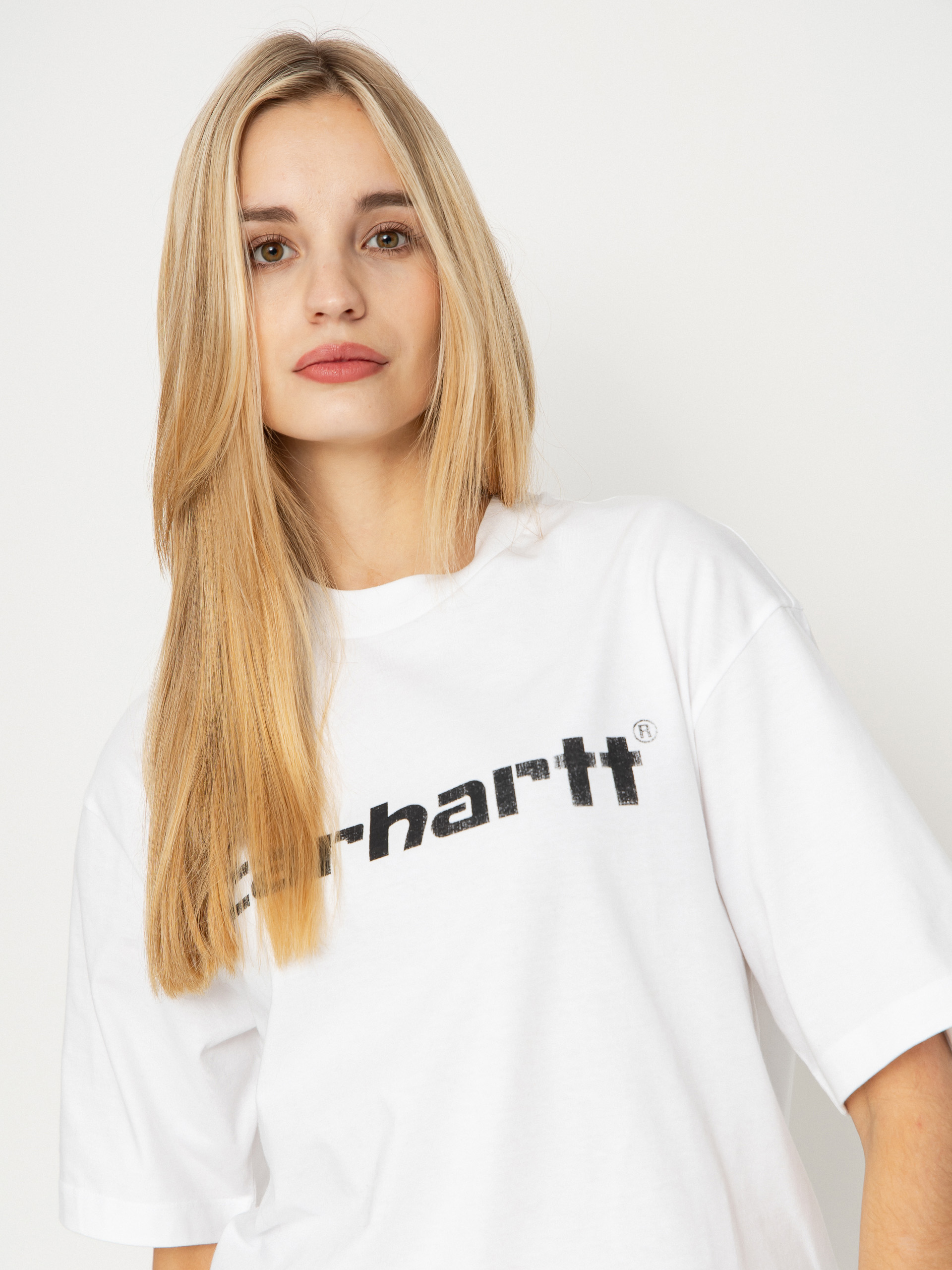 Футболка Carhartt WIP Archive Script Wmn (white)