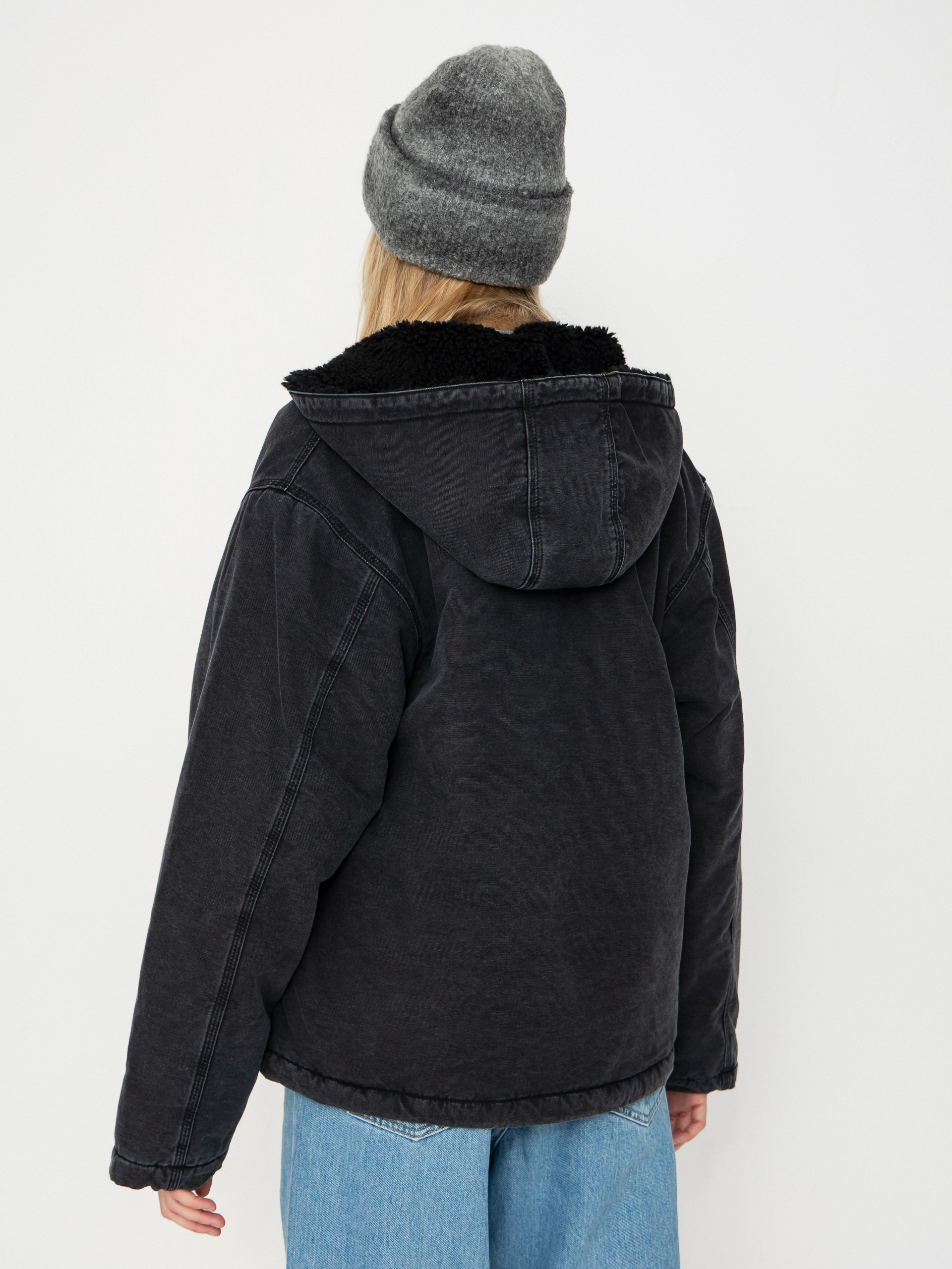 Куртка Carhartt WIP Hooded Mitch Wmn (black)