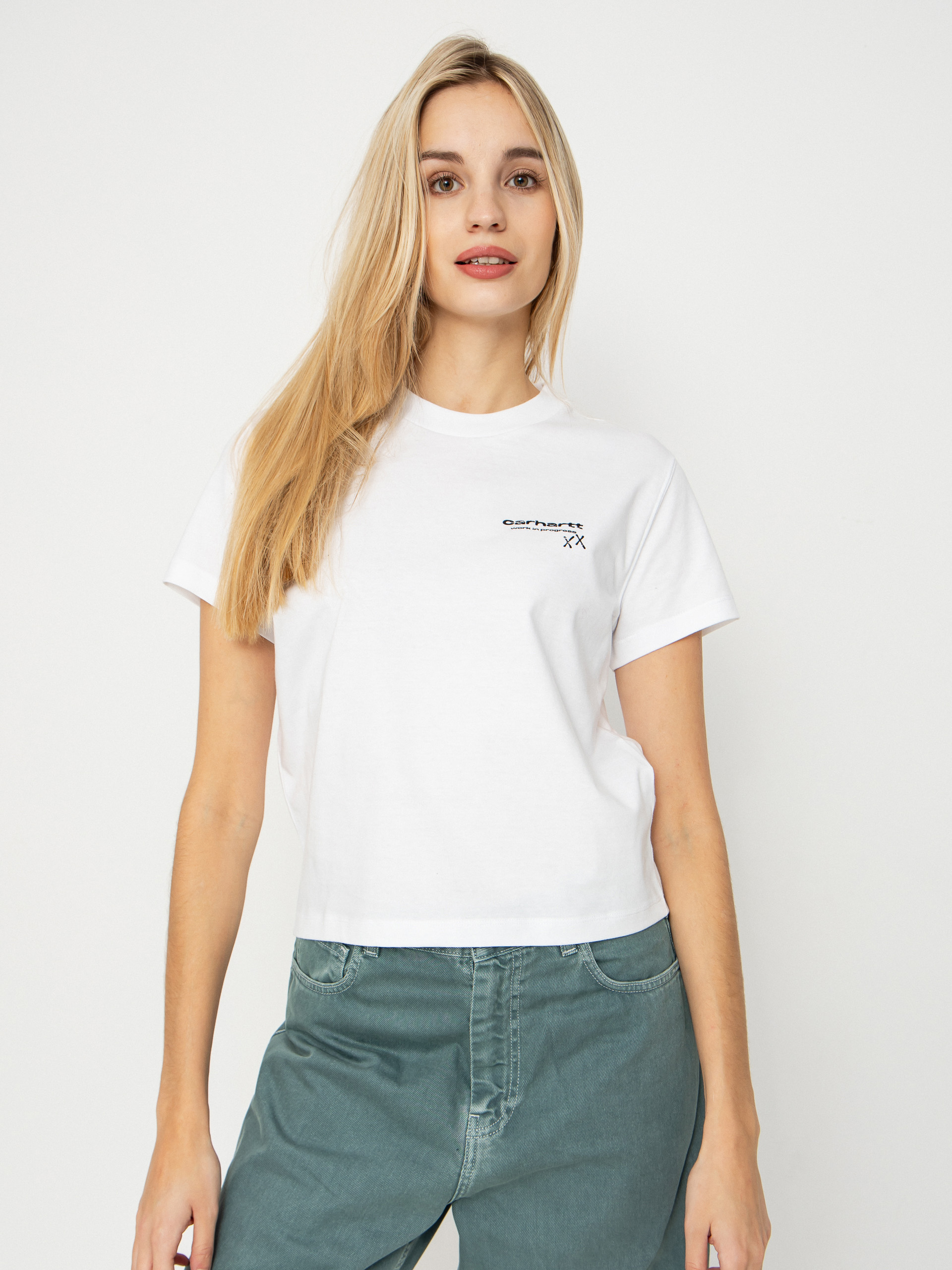 Футболка Carhartt WIP Garble Wmn (white)