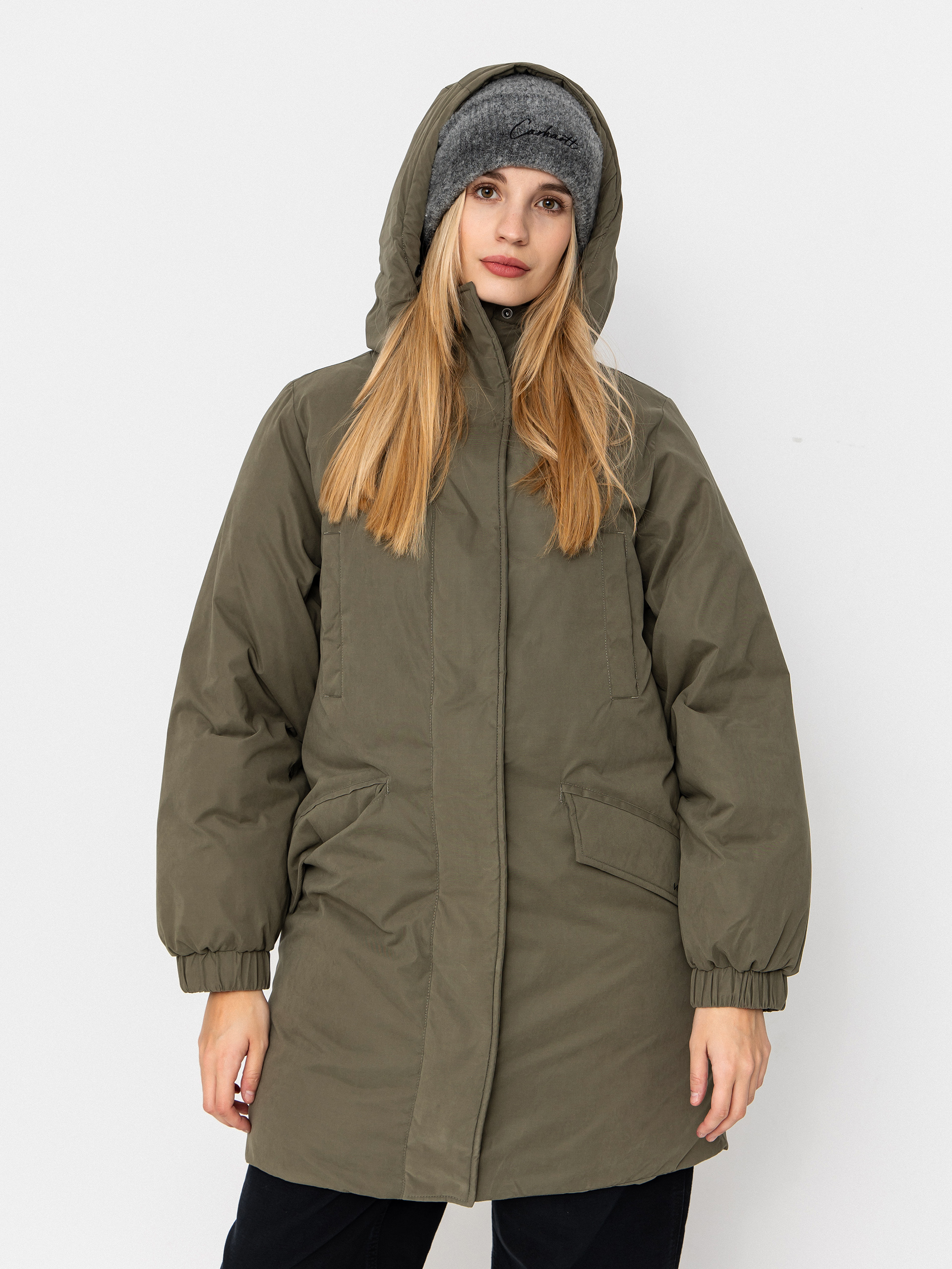 Куртка Volcom Sleepi Puff Up Parka Wmn (wintermoss)