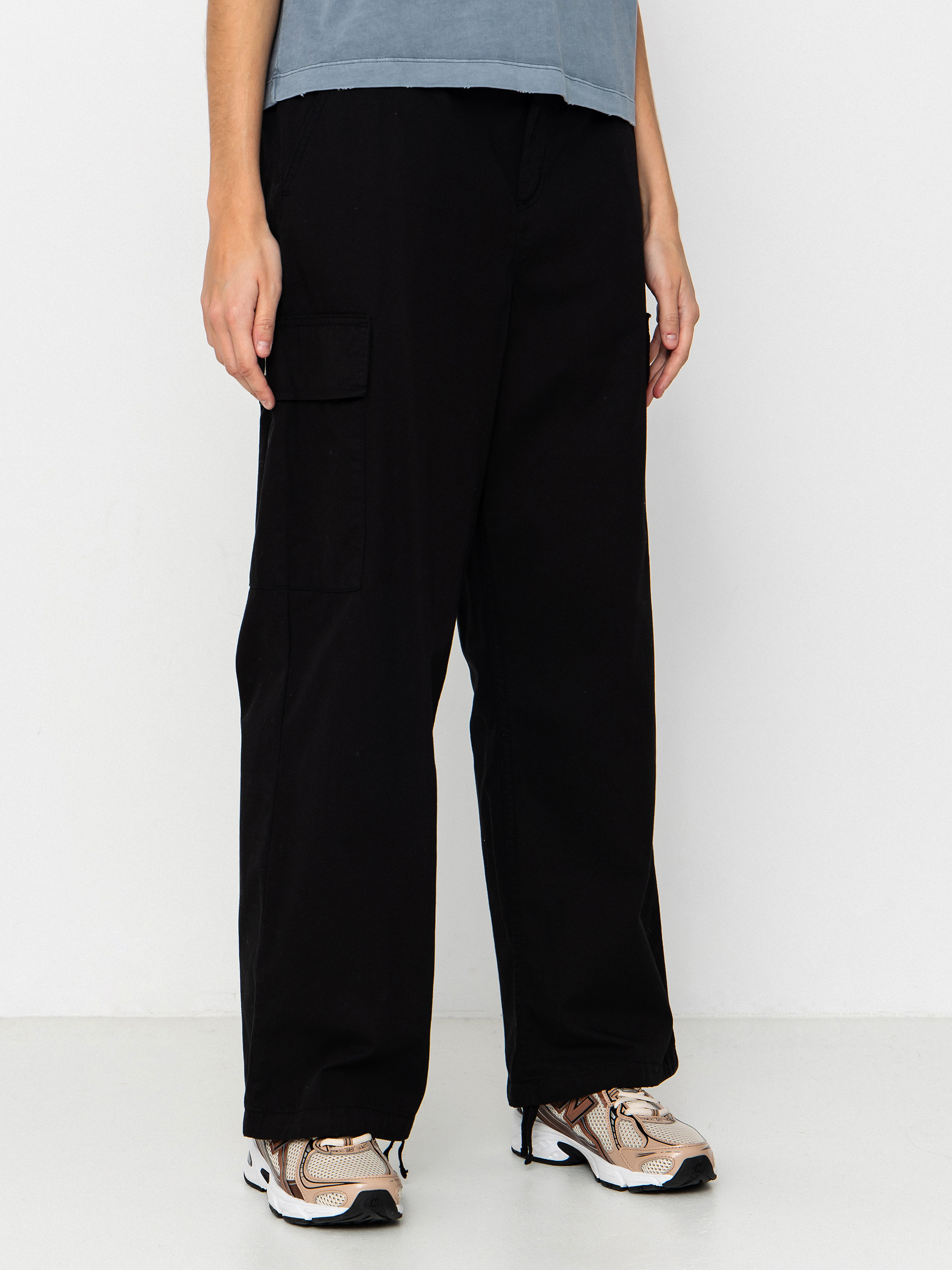 Штани Carhartt WIP Kingston Wmn (black/garment dyed)