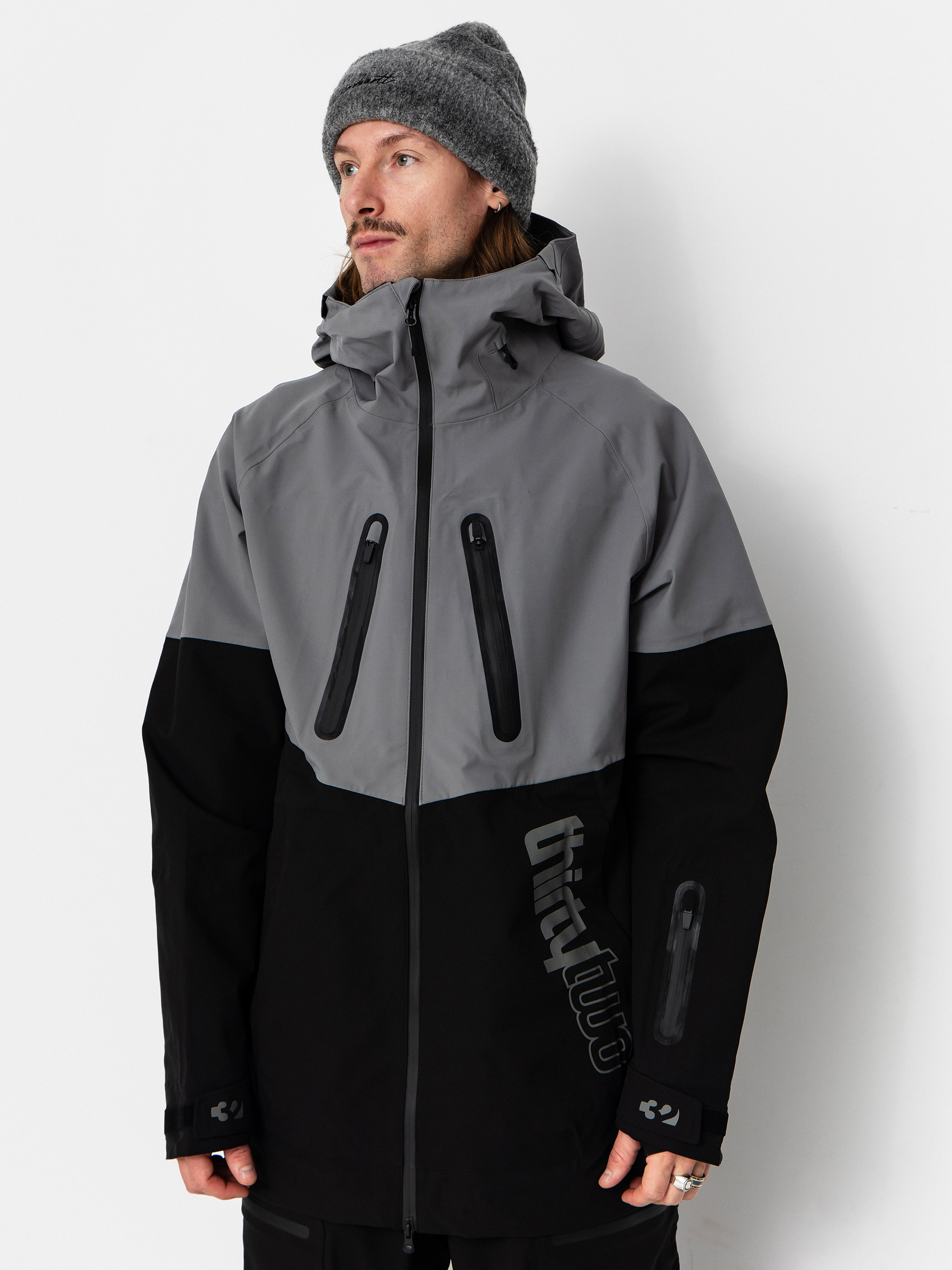 Чоловіча Сноубордична куртка ThirtyTwo Tm 3 Recycled (black/grey)