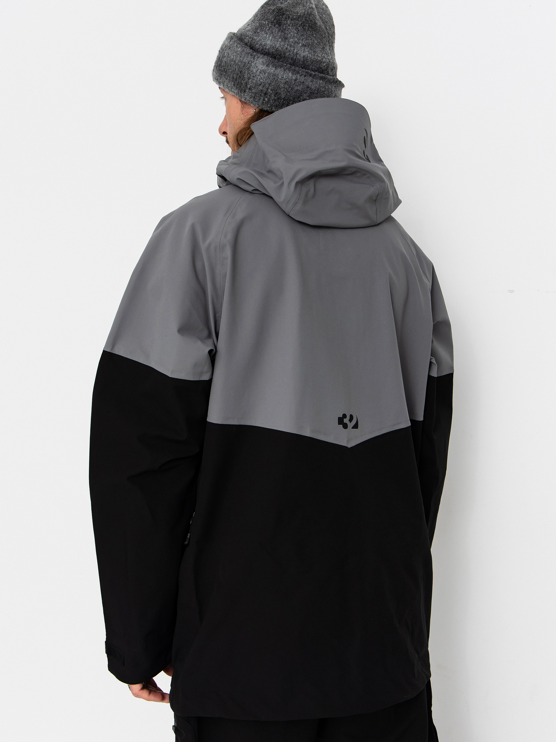 Чоловіча Сноубордична куртка ThirtyTwo Tm 3 Recycled (black/grey)