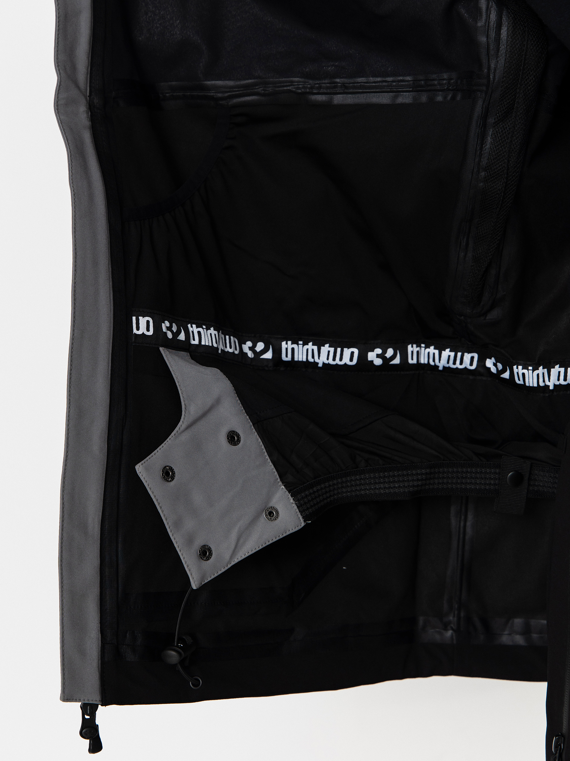 Чоловіча Сноубордична куртка ThirtyTwo Tm 3 Recycled (black/grey)