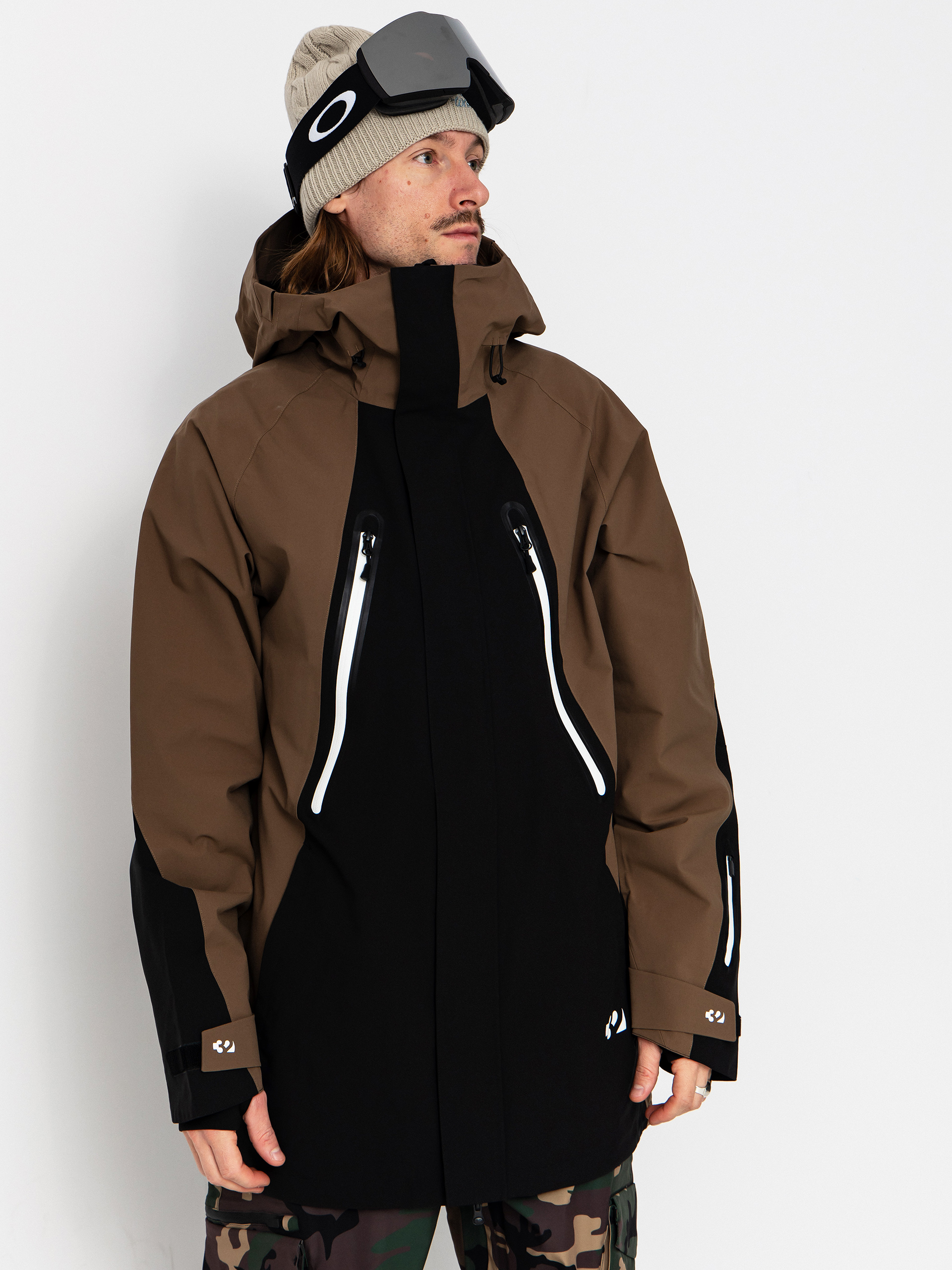 Чоловіча Сноубордична куртка ThirtyTwo Deep Creek Parka (tobacco)