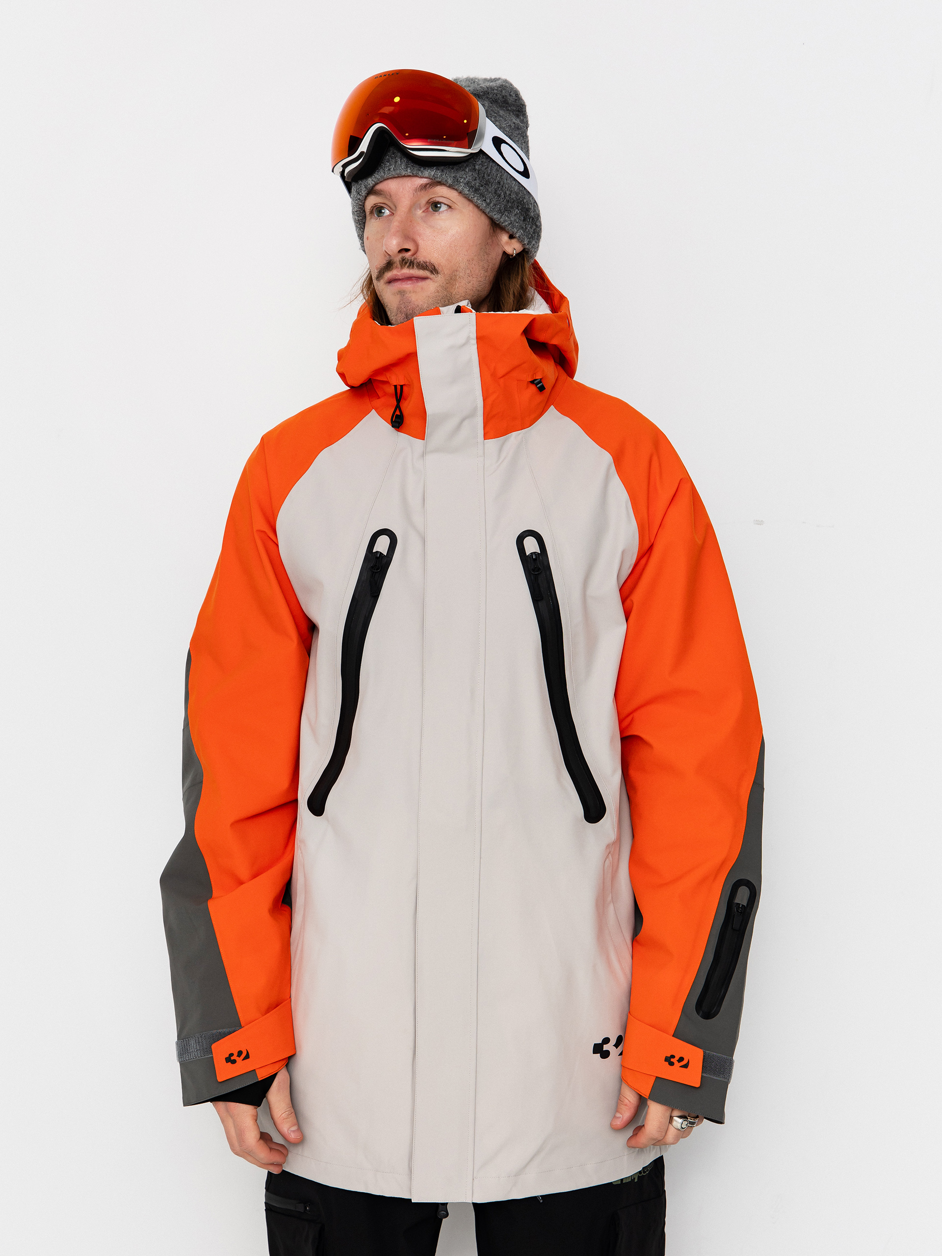 Чоловіча Сноубордична куртка ThirtyTwo Deep Creek Parka (orange)