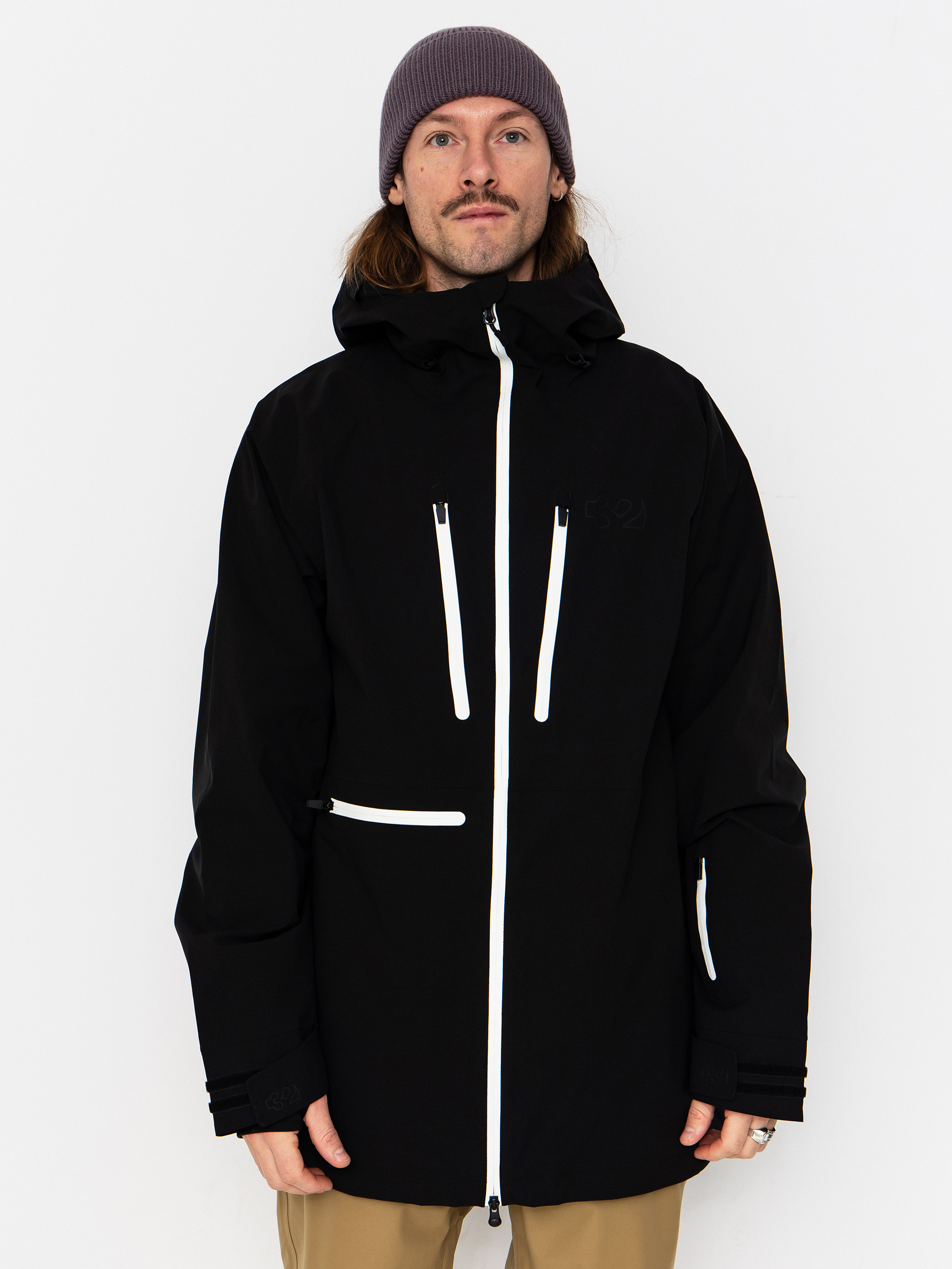 Чоловіча Сноубордична куртка ThirtyTwo Tm Recycled (black)