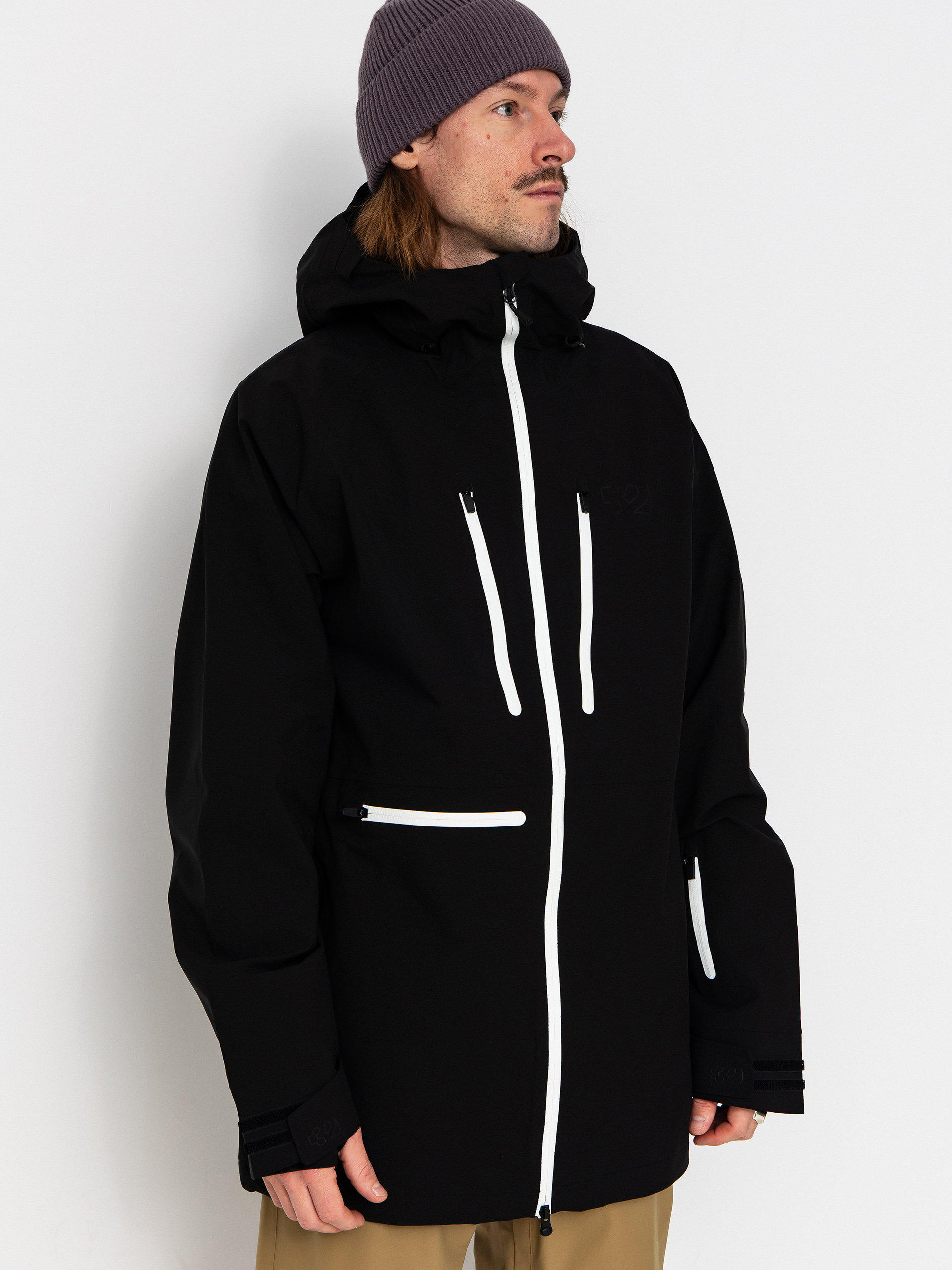 Чоловіча Сноубордична куртка ThirtyTwo Tm Recycled (black)