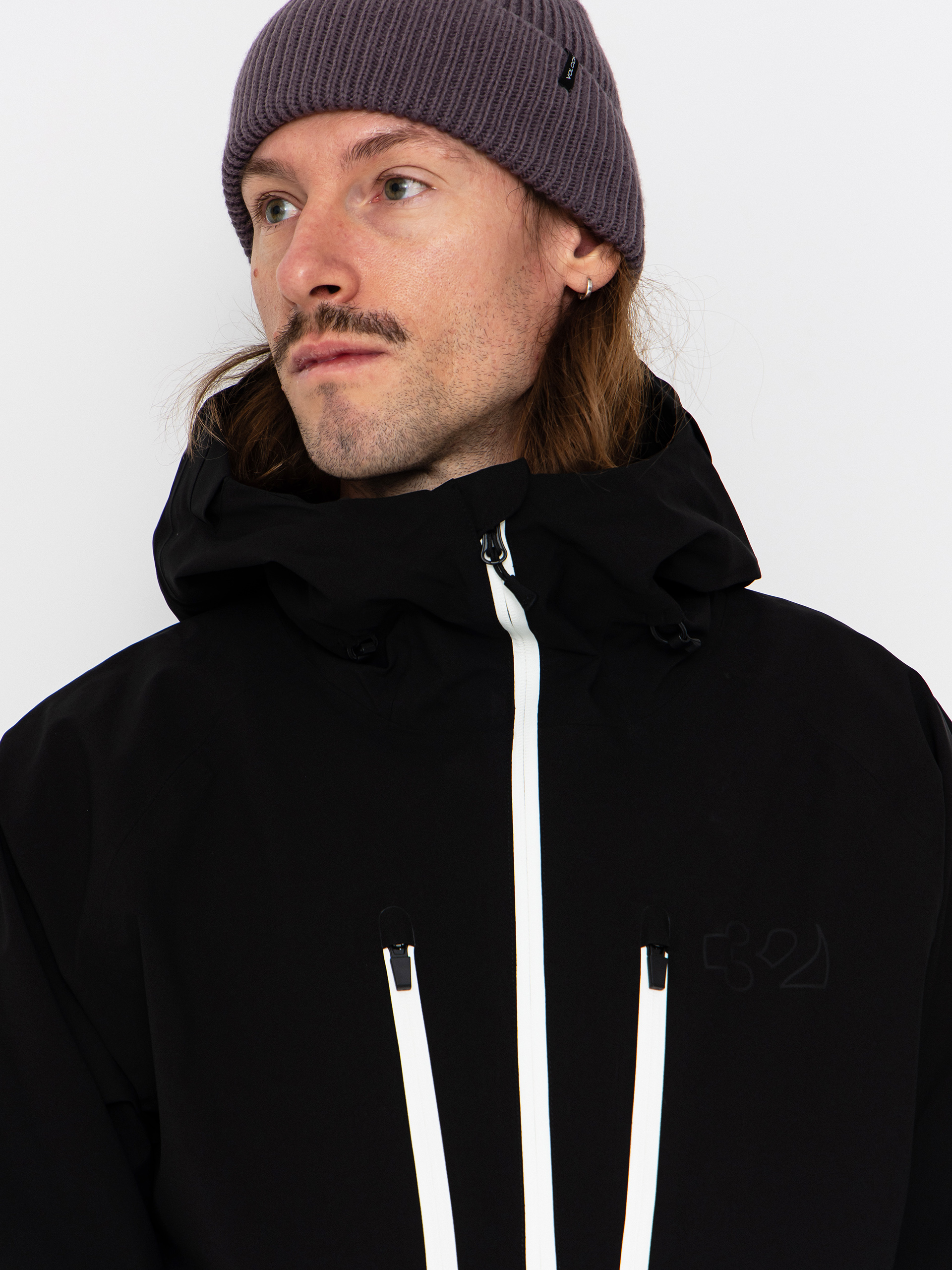 Чоловіча Сноубордична куртка ThirtyTwo Tm Recycled (black)
