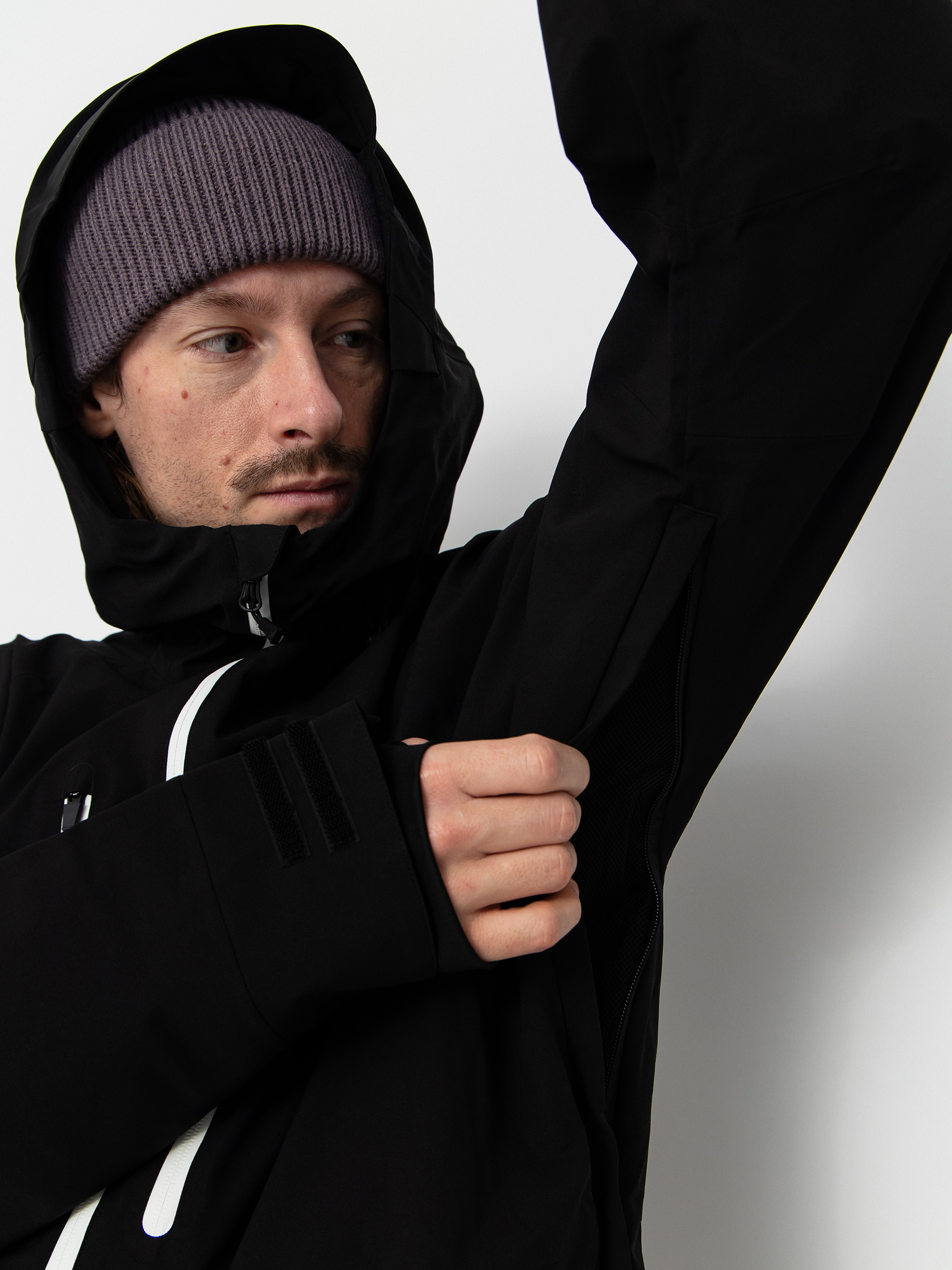 Чоловіча Сноубордична куртка ThirtyTwo Tm Recycled (black)