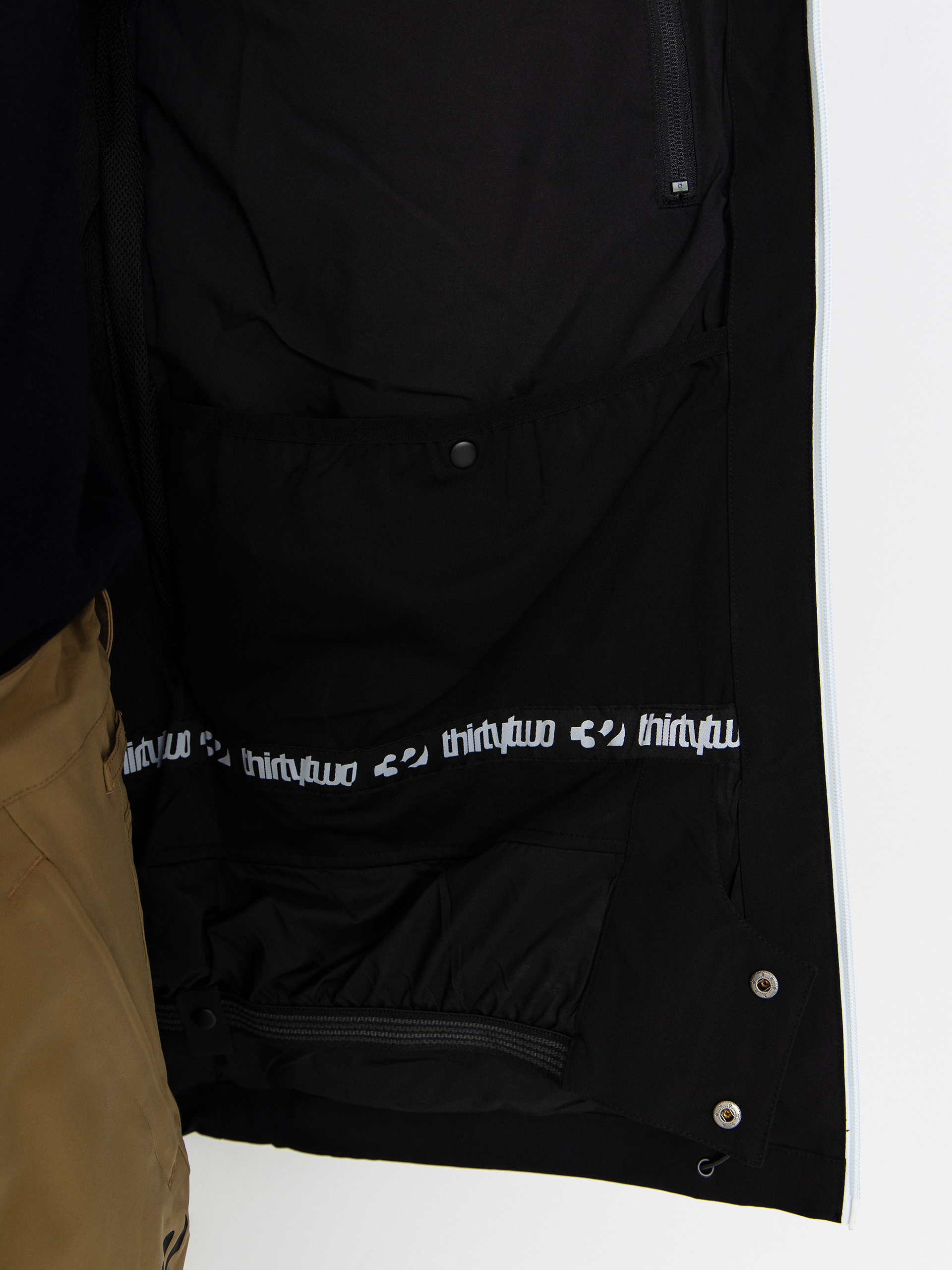 Чоловіча Сноубордична куртка ThirtyTwo Tm Recycled (black)