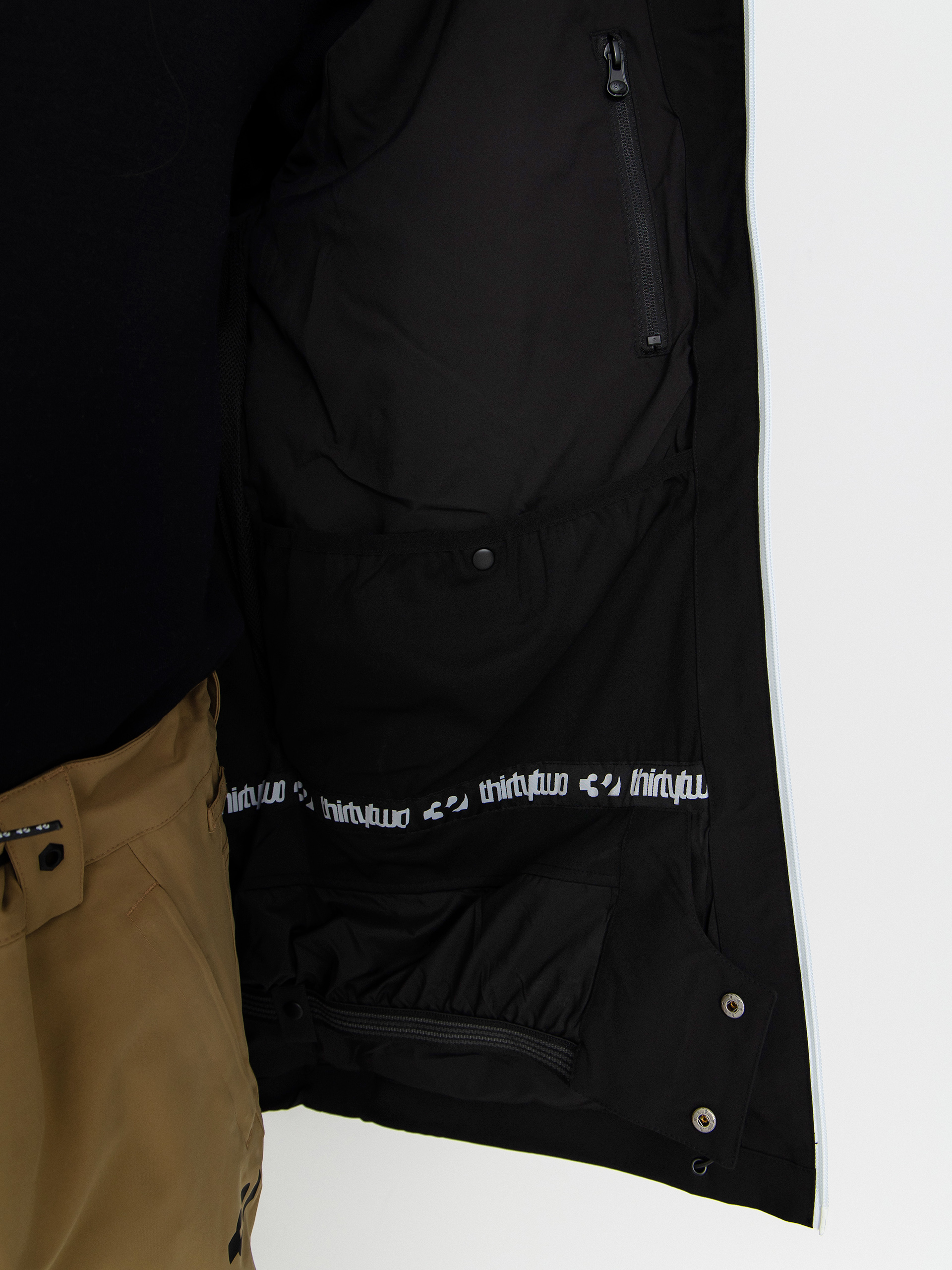 Чоловіча Сноубордична куртка ThirtyTwo Tm Recycled (black)