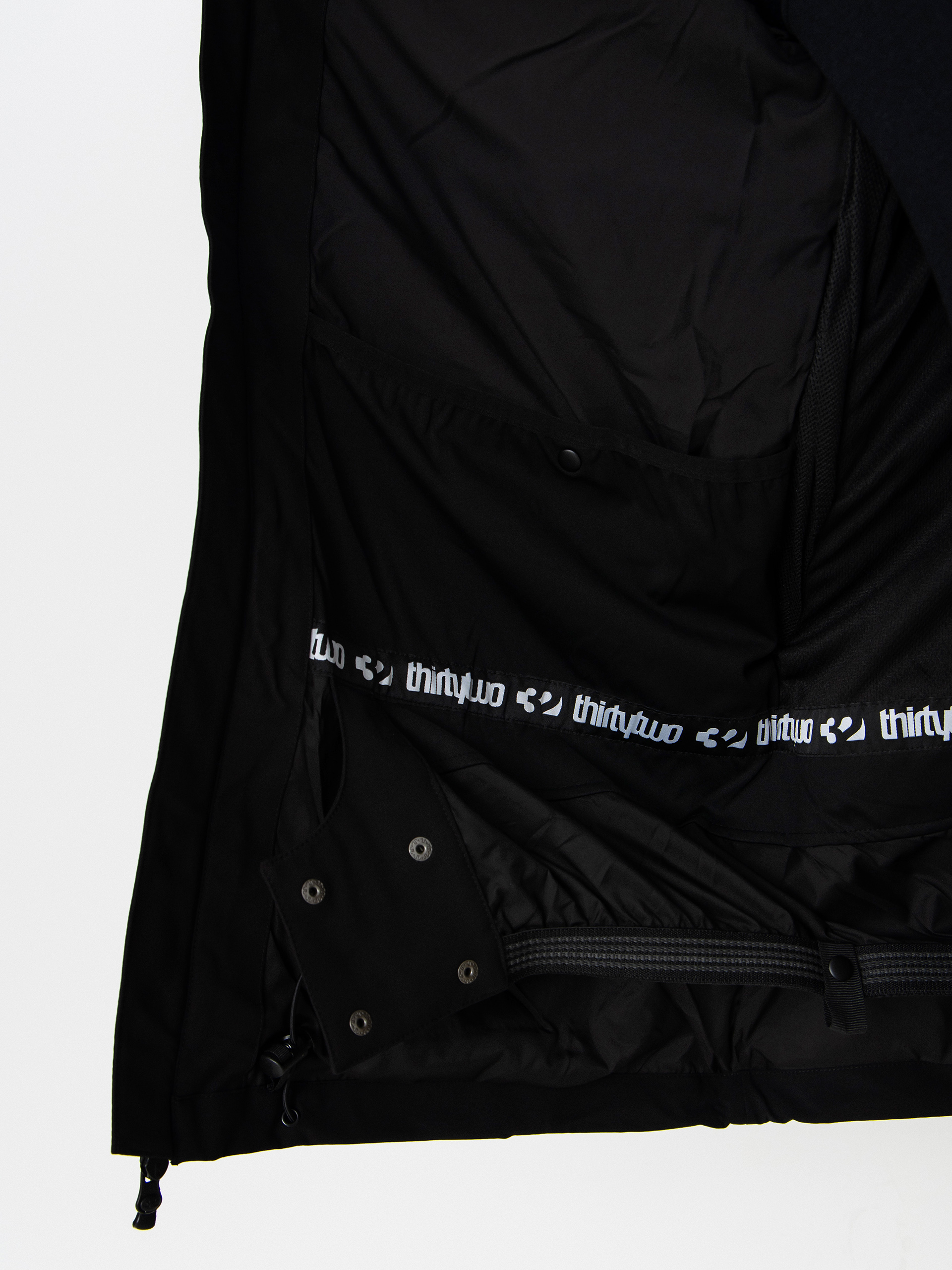 Чоловіча Сноубордична куртка ThirtyTwo Tm Recycled (black)