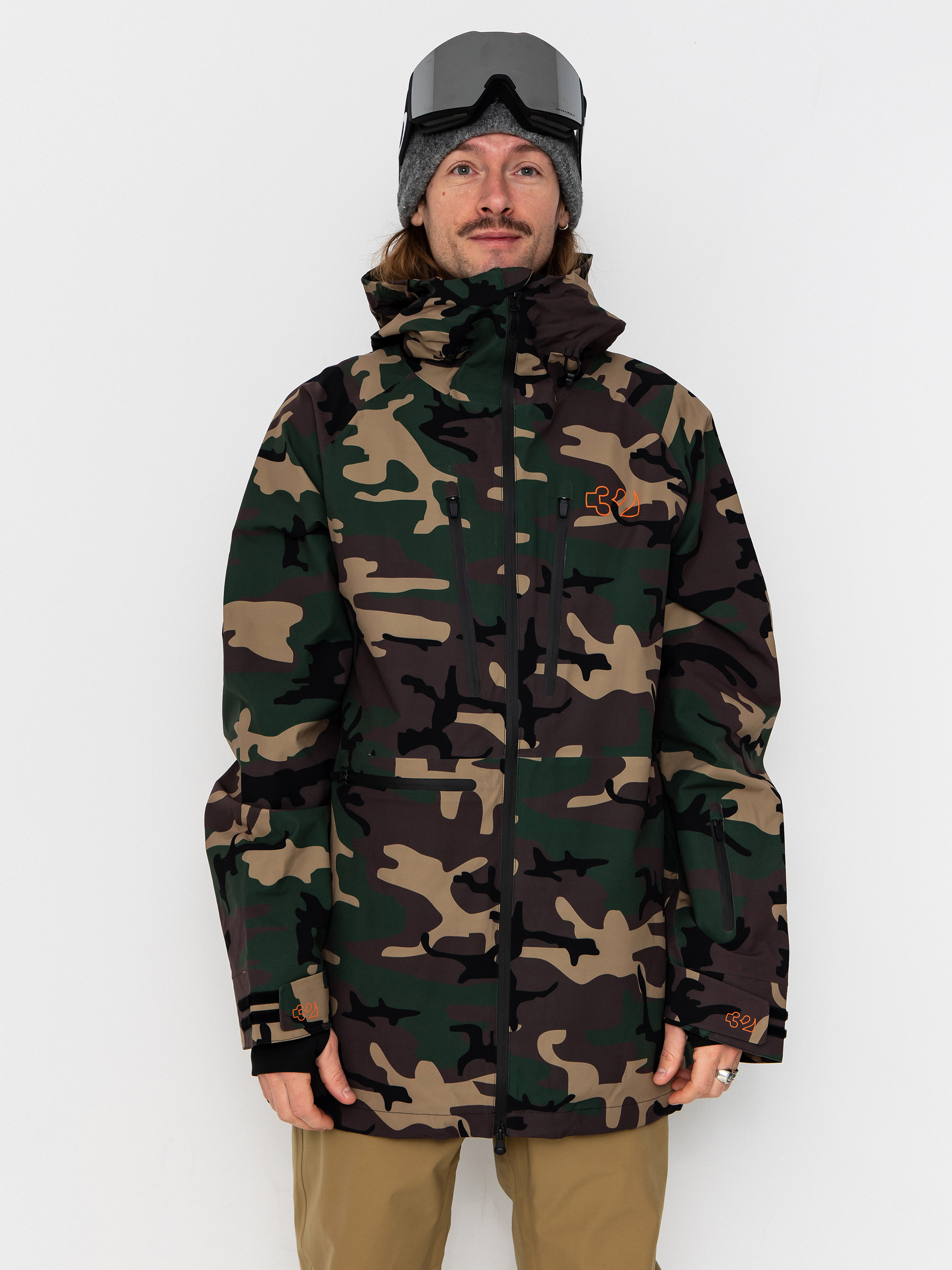 Чоловіча Сноубордична куртка ThirtyTwo Tm Recycled (camo)