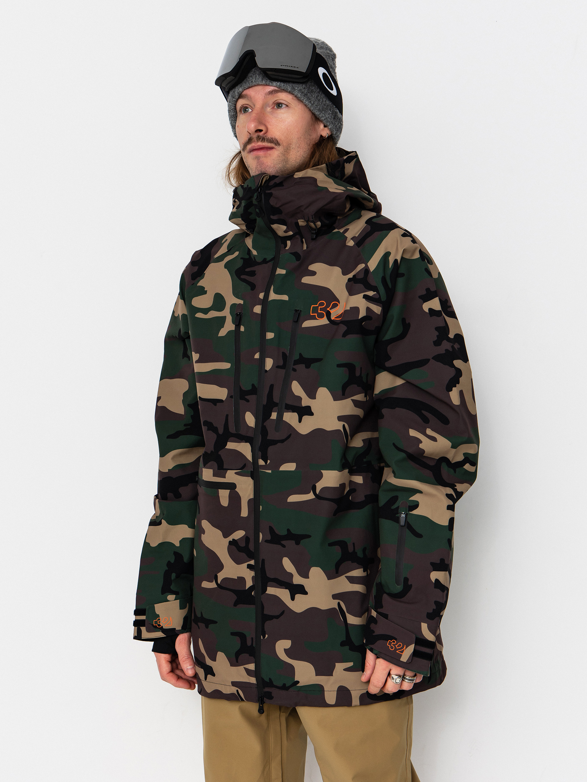 Чоловіча Сноубордична куртка ThirtyTwo Tm Recycled (camo)