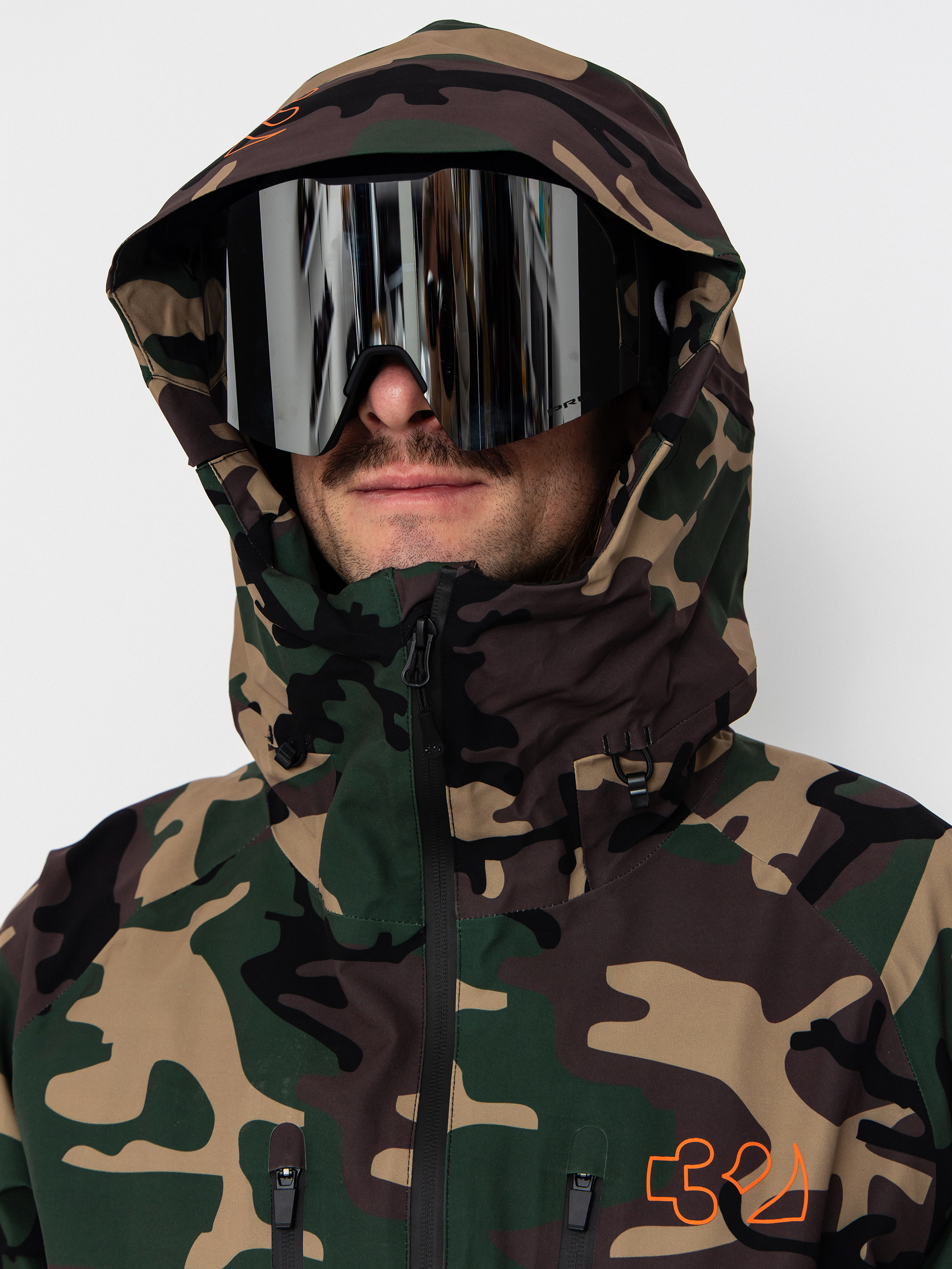 Чоловіча Сноубордична куртка ThirtyTwo Tm Recycled (camo)
