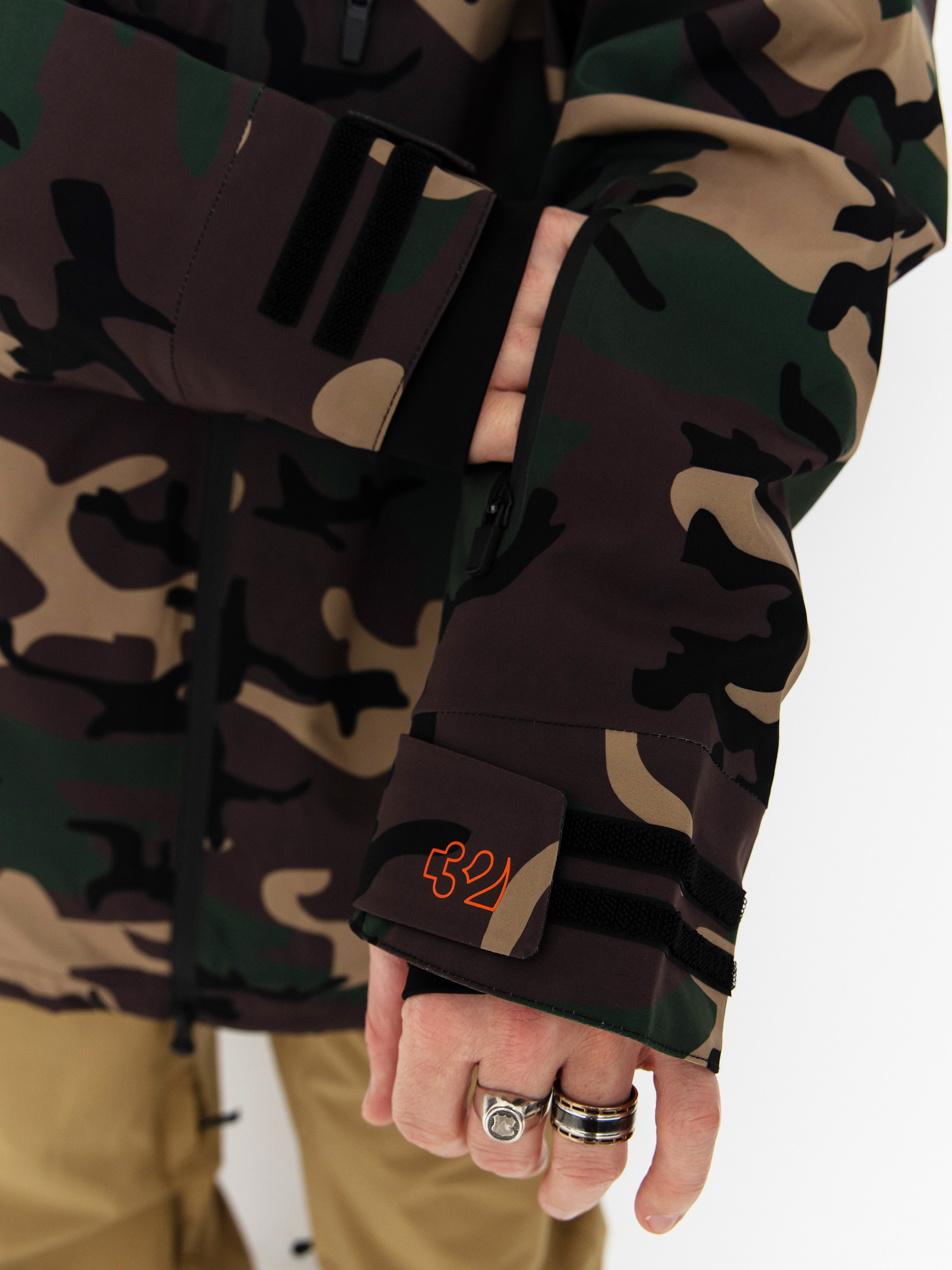 Чоловіча Сноубордична куртка ThirtyTwo Tm Recycled (camo)