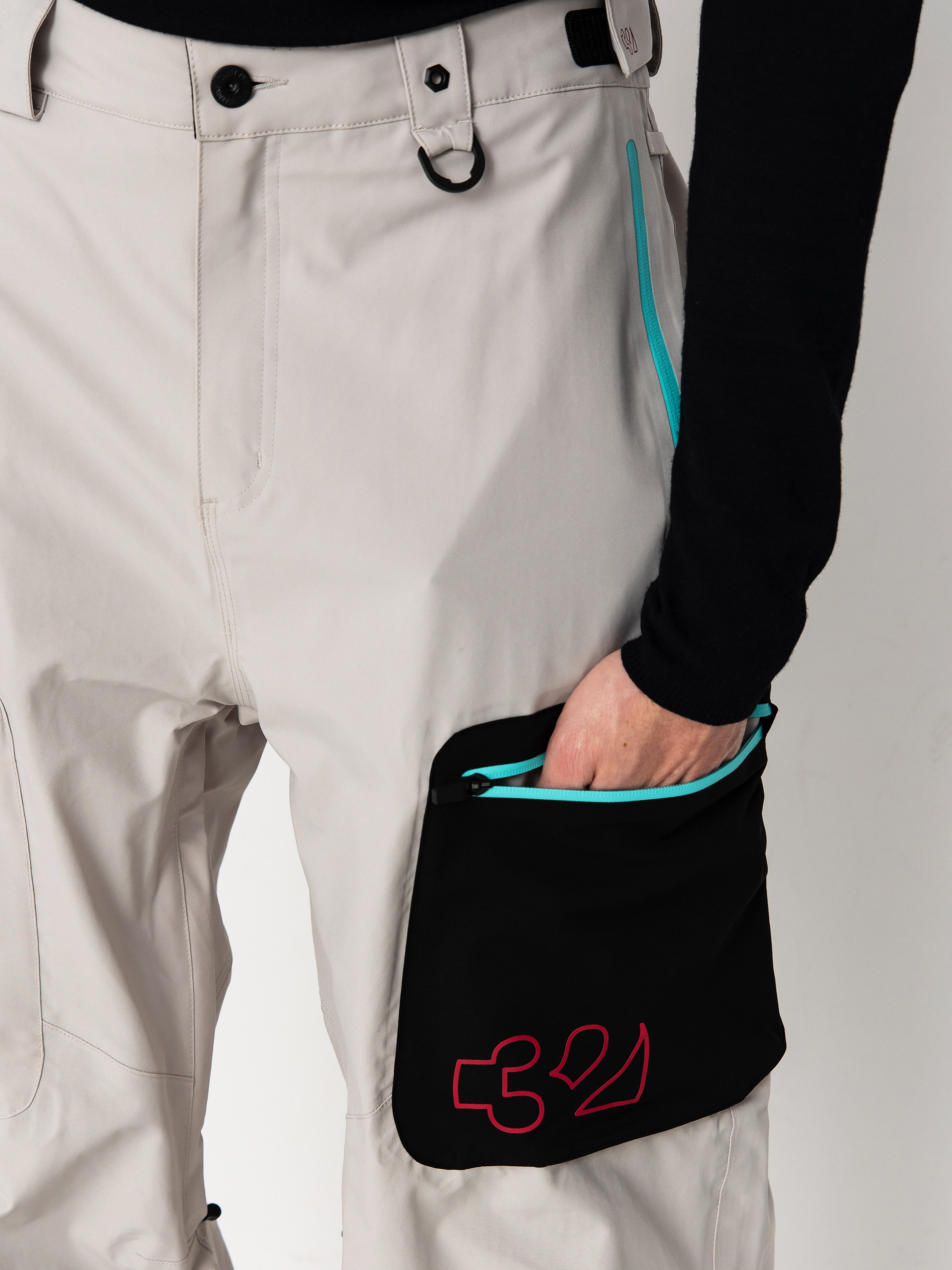 Чоловічі Сноубордичні штани ThirtyTwo Tm Recycled (cement)