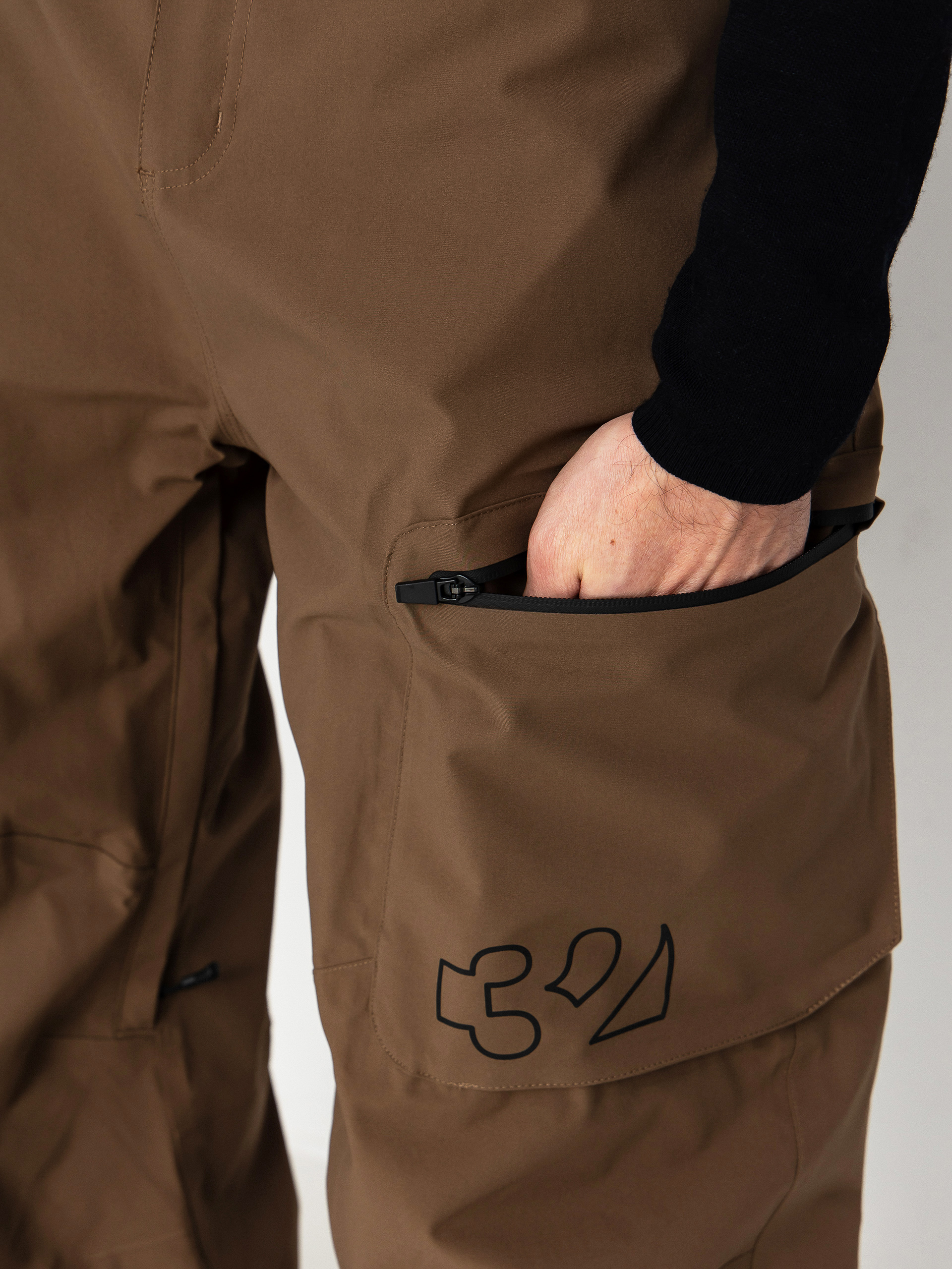 Чоловічі Сноубордичні штани ThirtyTwo Tm Recycled (tobacco)