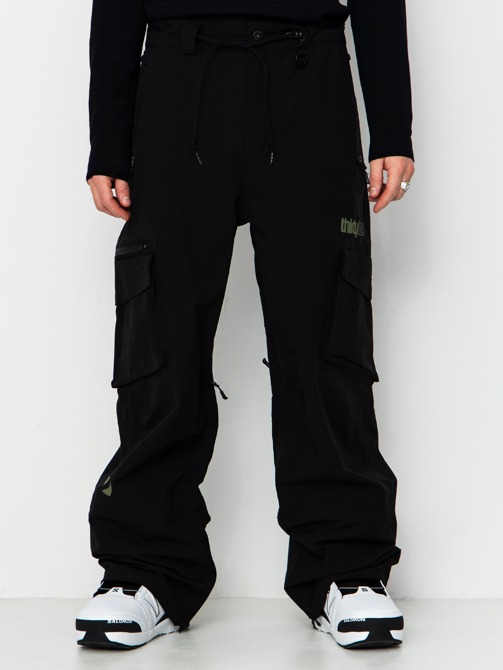 Чоловічі Сноубордичні штани ThirtyTwo Blahzay Cargo (black)