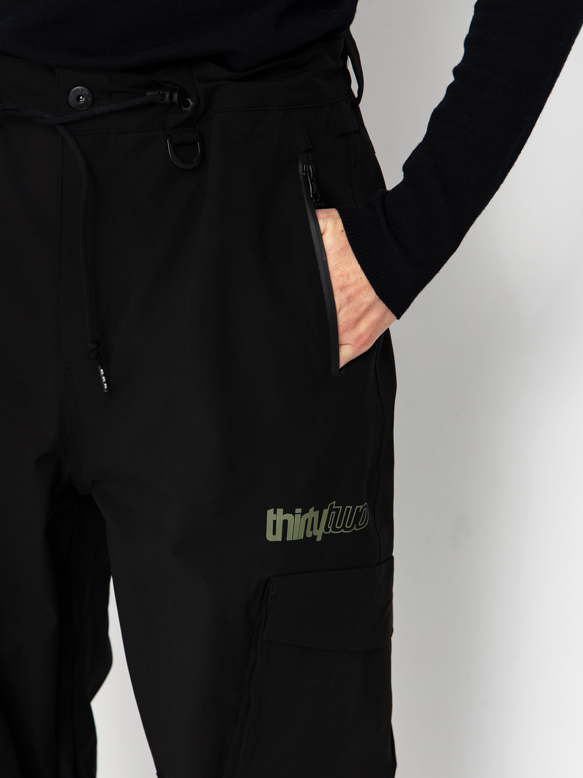 Чоловічі Сноубордичні штани ThirtyTwo Blahzay Cargo (black)